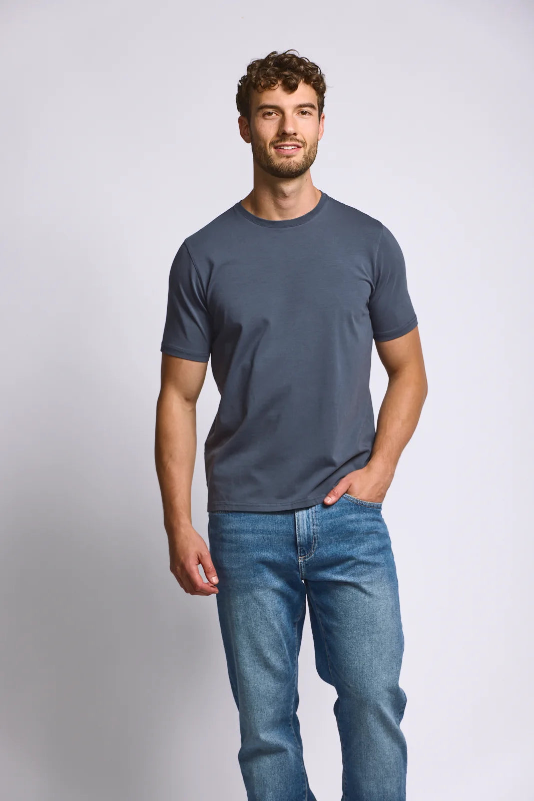 Crewneck Short Sleeve T-Shirt Abyss