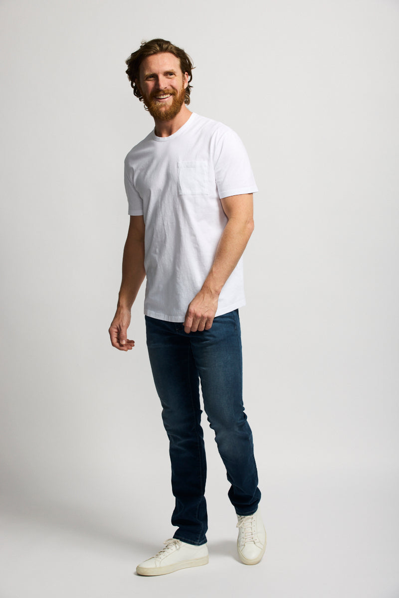 Slub Cotton T-Shirt White