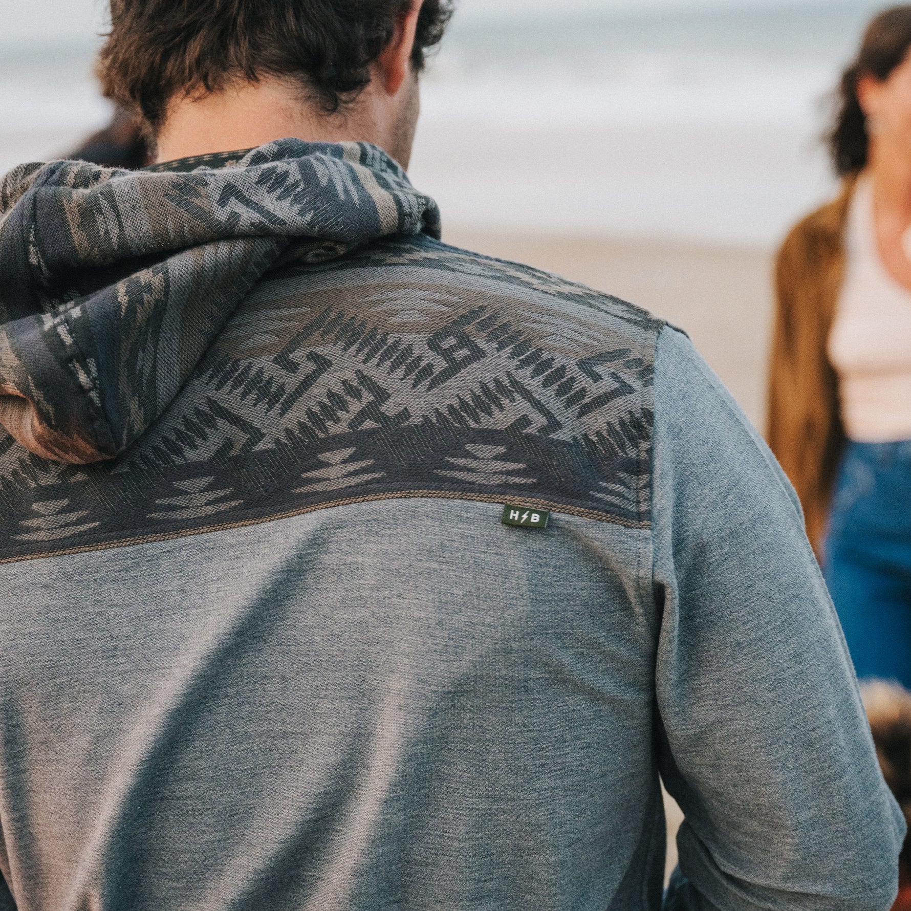 Shaman Hoodie, Grey/Herrador Jacquard