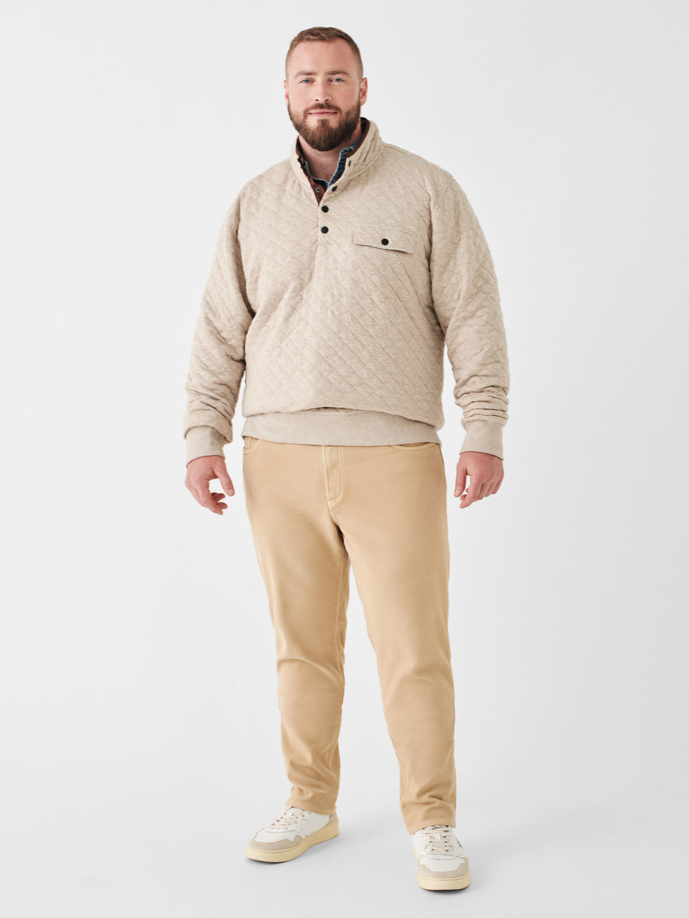 Epic Quilted Fleece Pullover