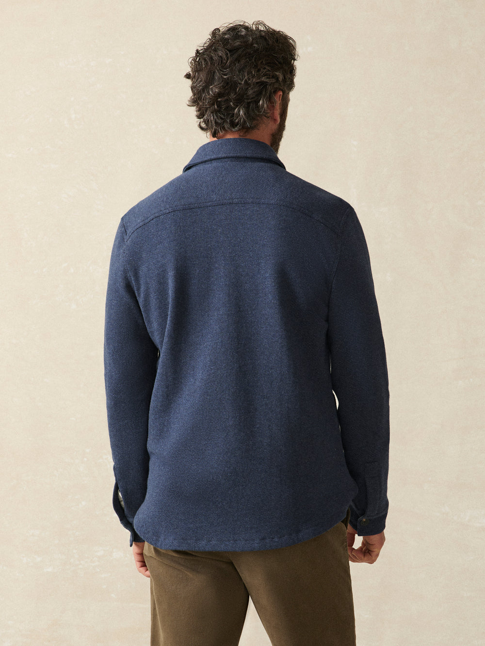 Inlet Knit Shirt Jacket