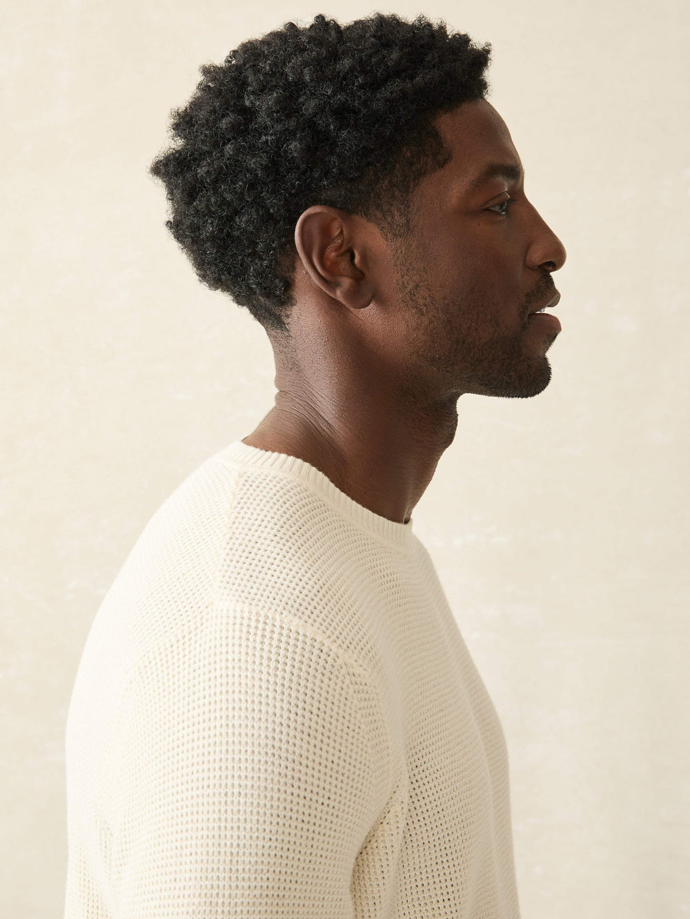 Sunwashed Crewneck Sweater White Shell