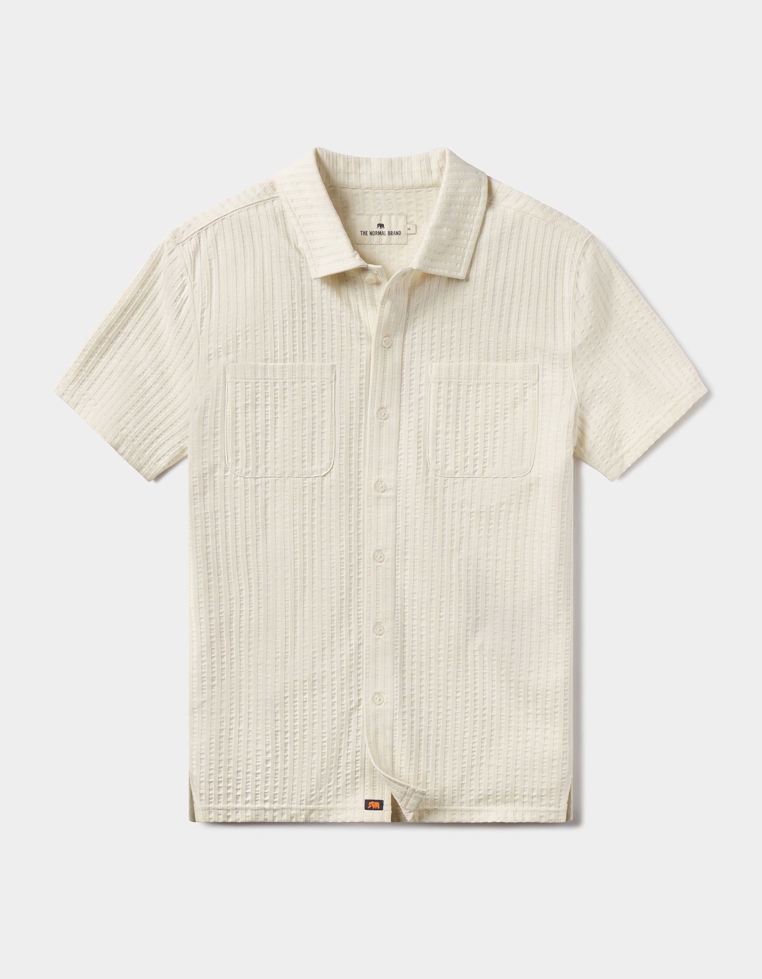 Knit Getaway Button Up Stone