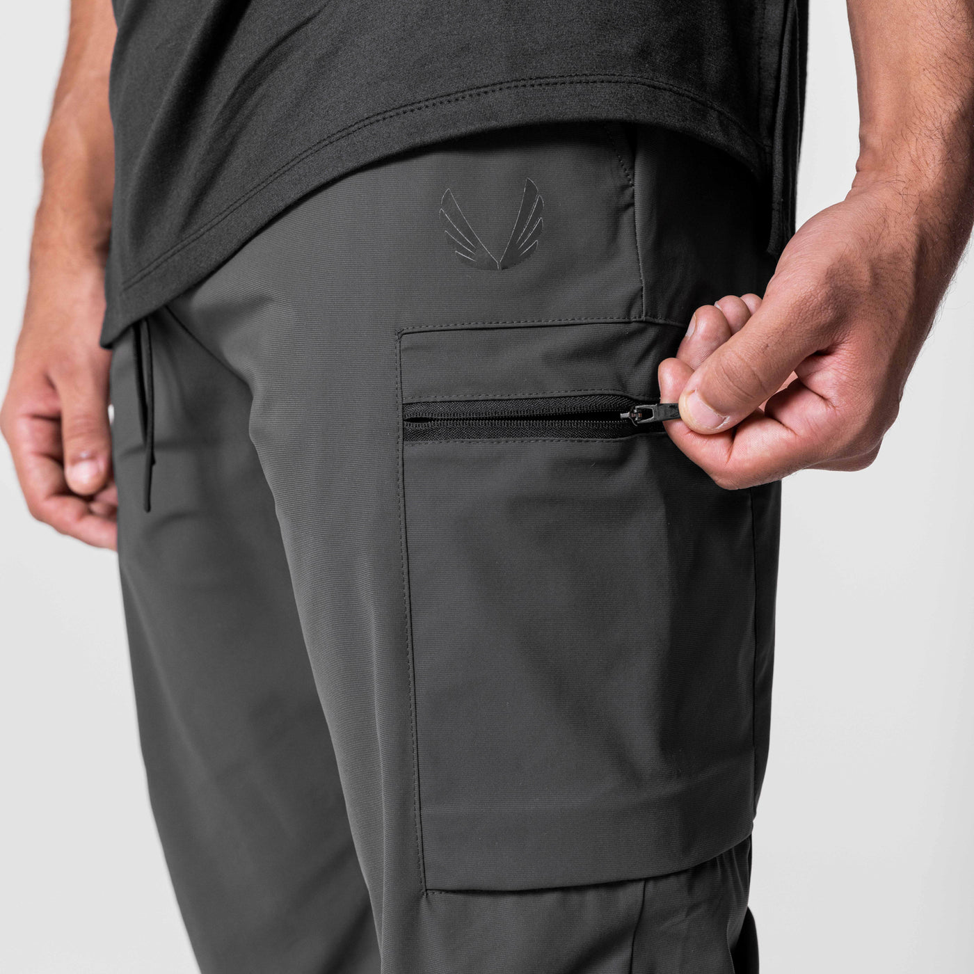 Tetra-Lite™ Standard Zip Jogger Raven