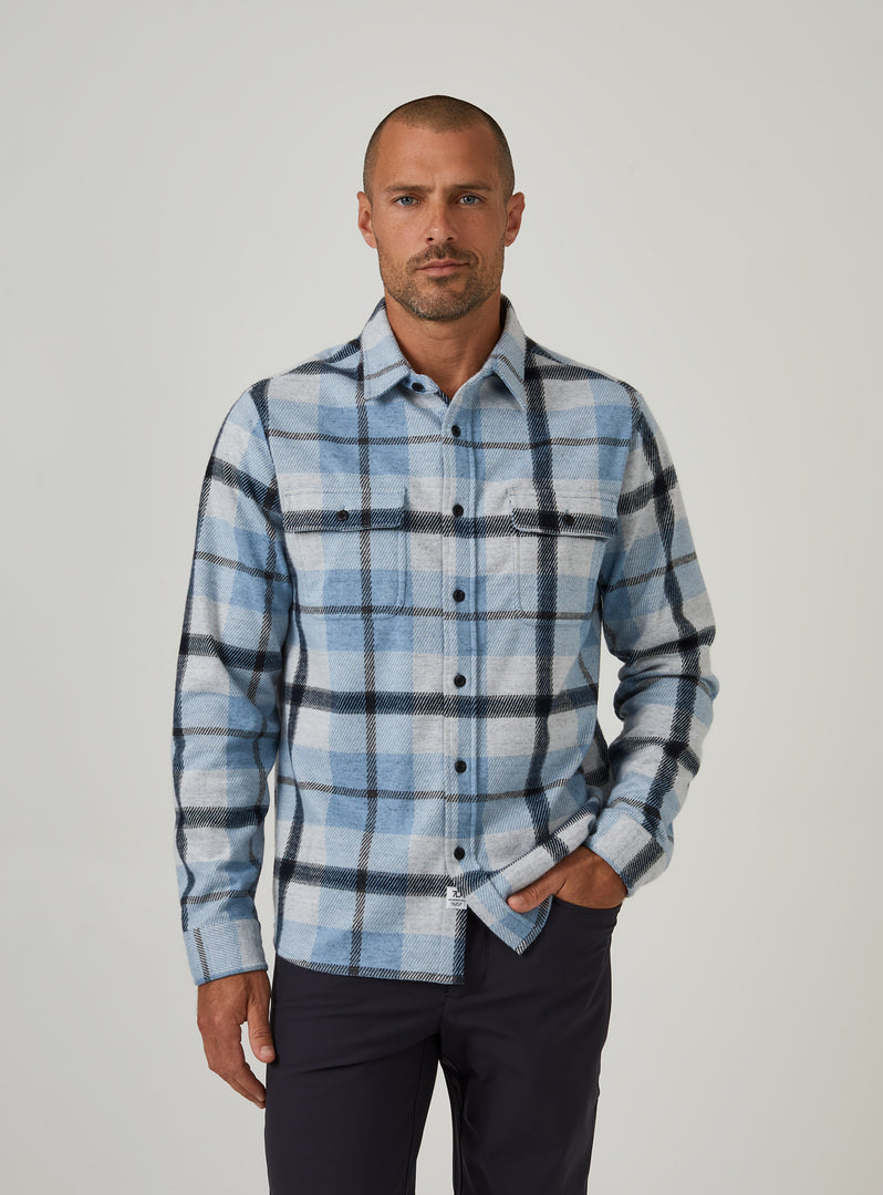 Generation 4-Way Stretch Shirt- Light Blue