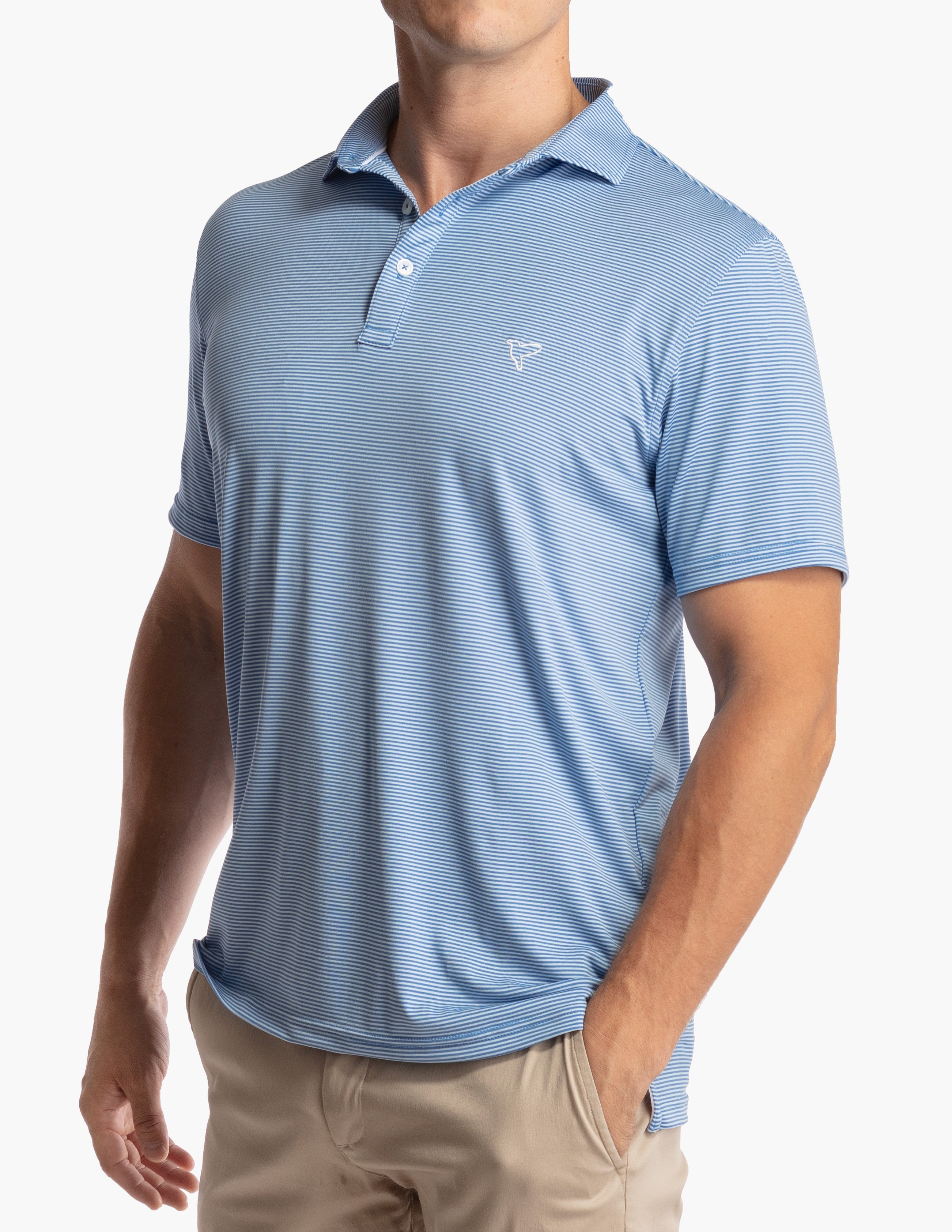 Stretch Knit Golf Polo Gary's Anatomy