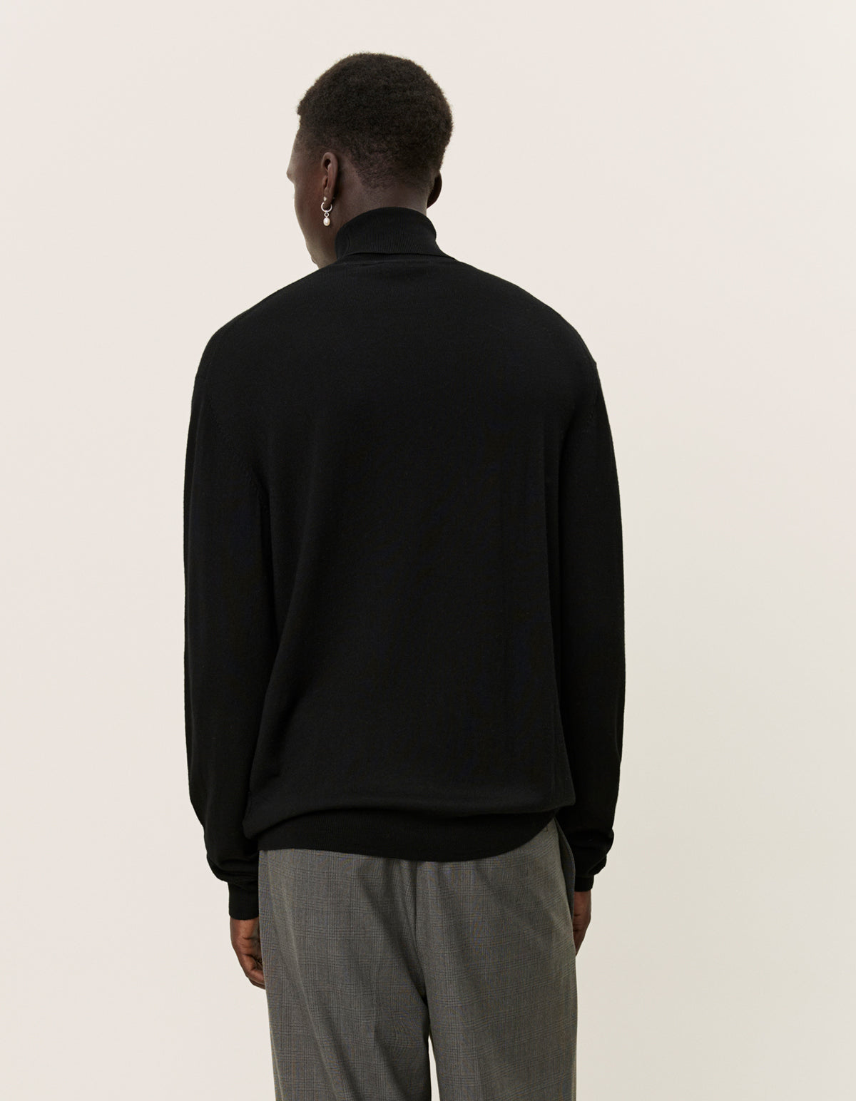 Greyson Rollneck Merino Knit, Black