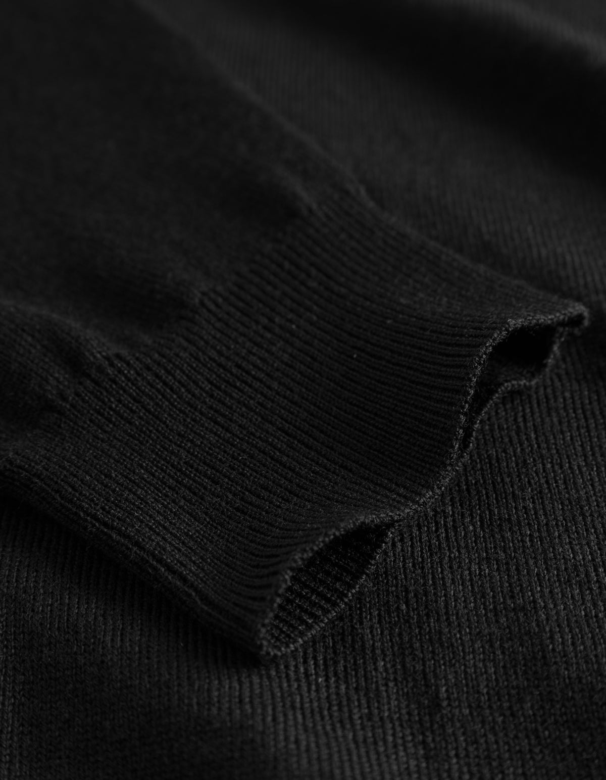 Greyson Rollneck Merino Knit, Black