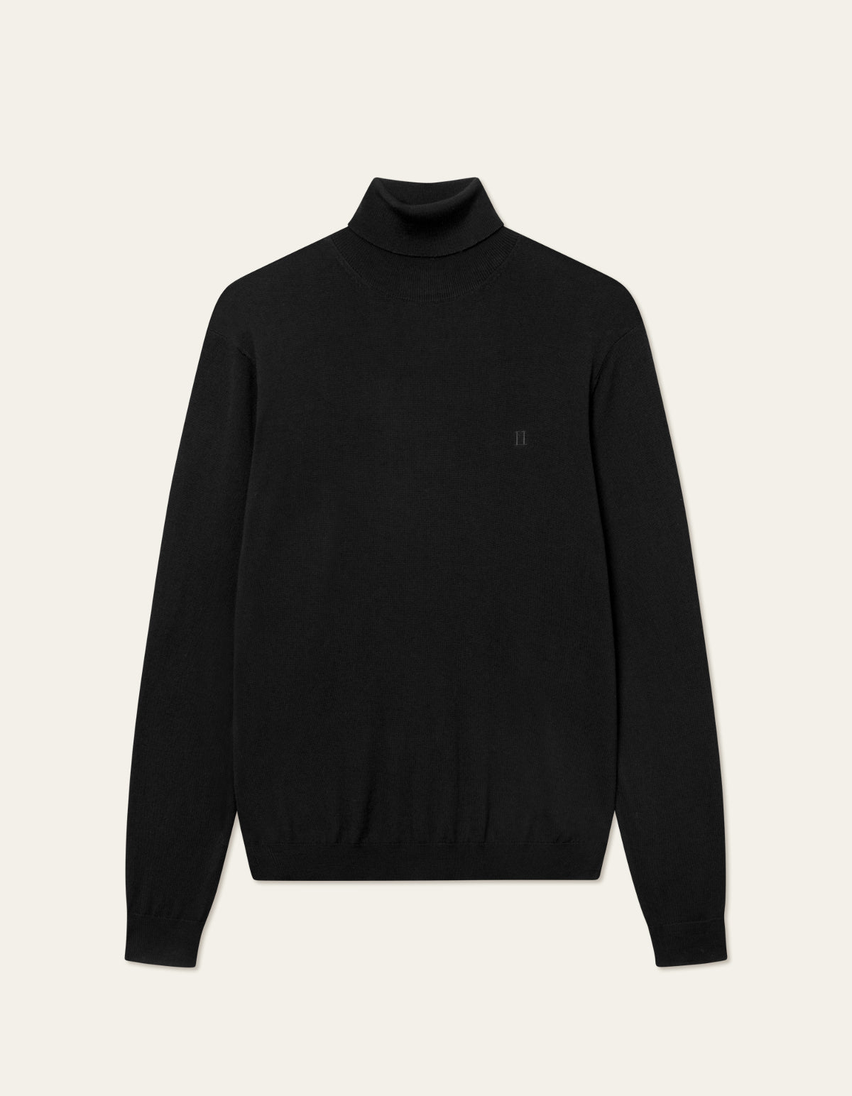 Greyson Rollneck Merino Knit, Black