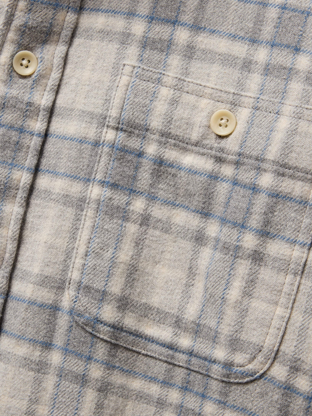 Super Brushed Flannel in Grey Falls Plaid