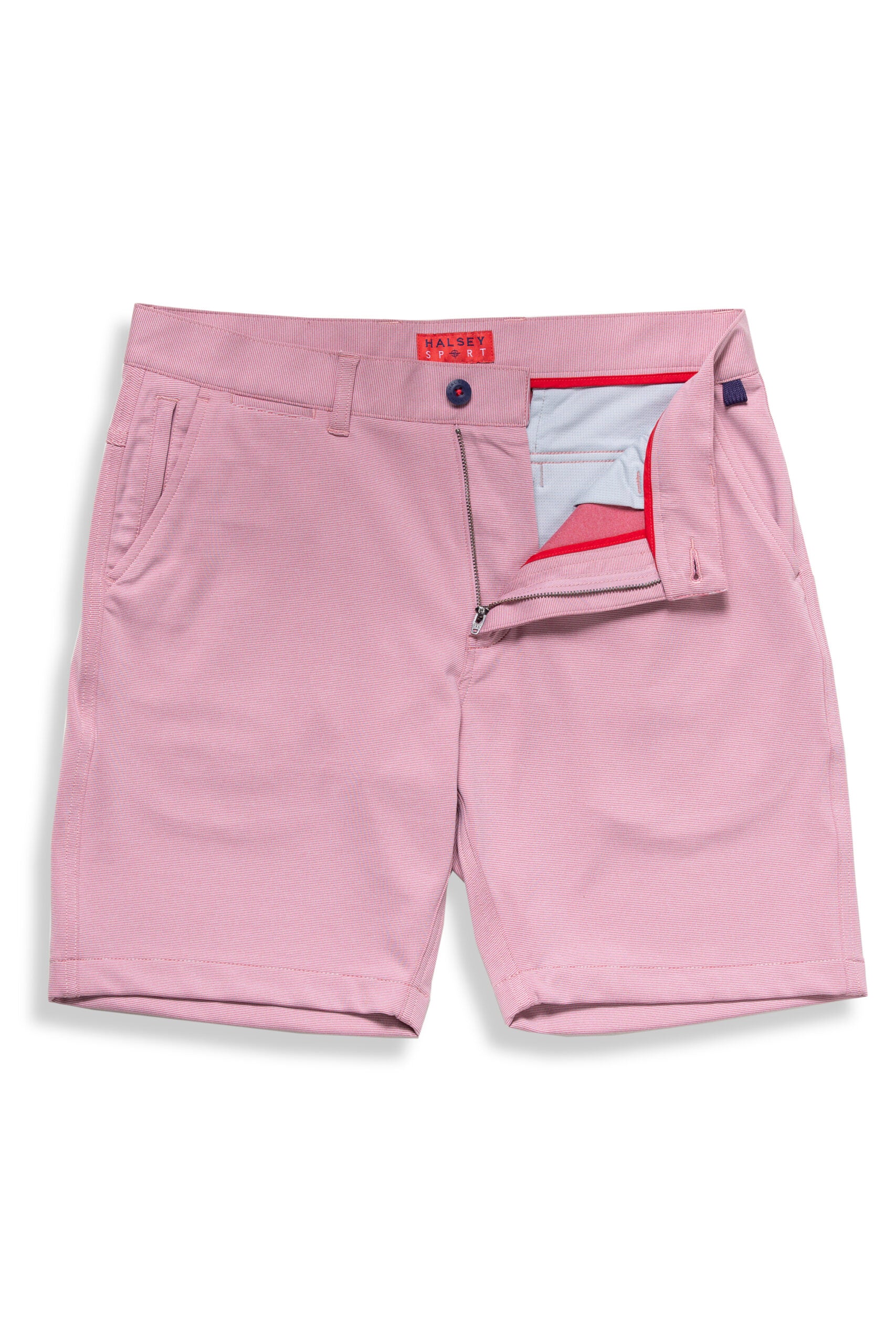 Breakwater Knit Short 8" Rose Stripe