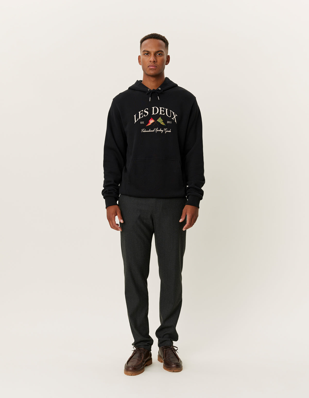 Ivy League Hoodie Black