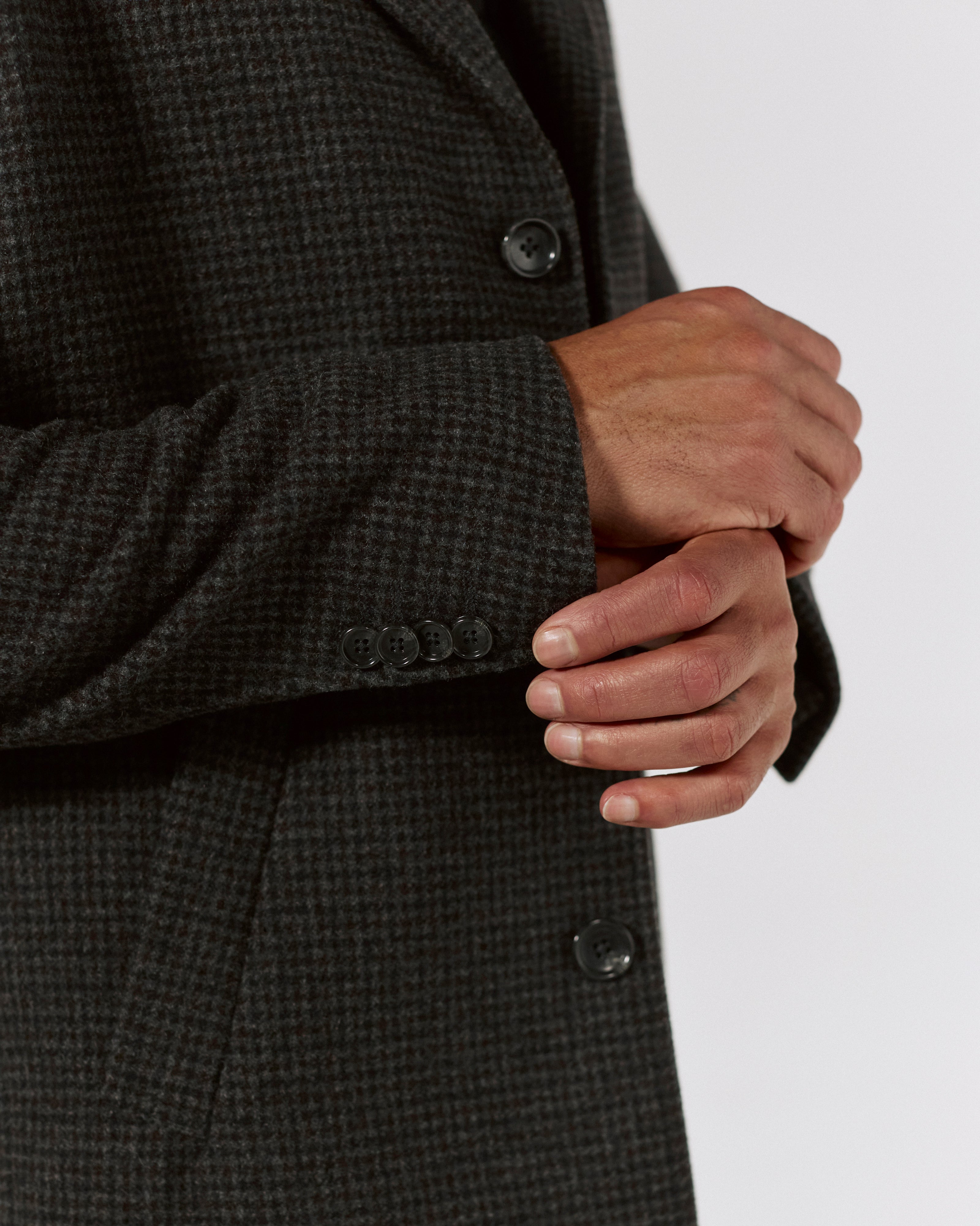 The Midtown Overcoat in Charcoal