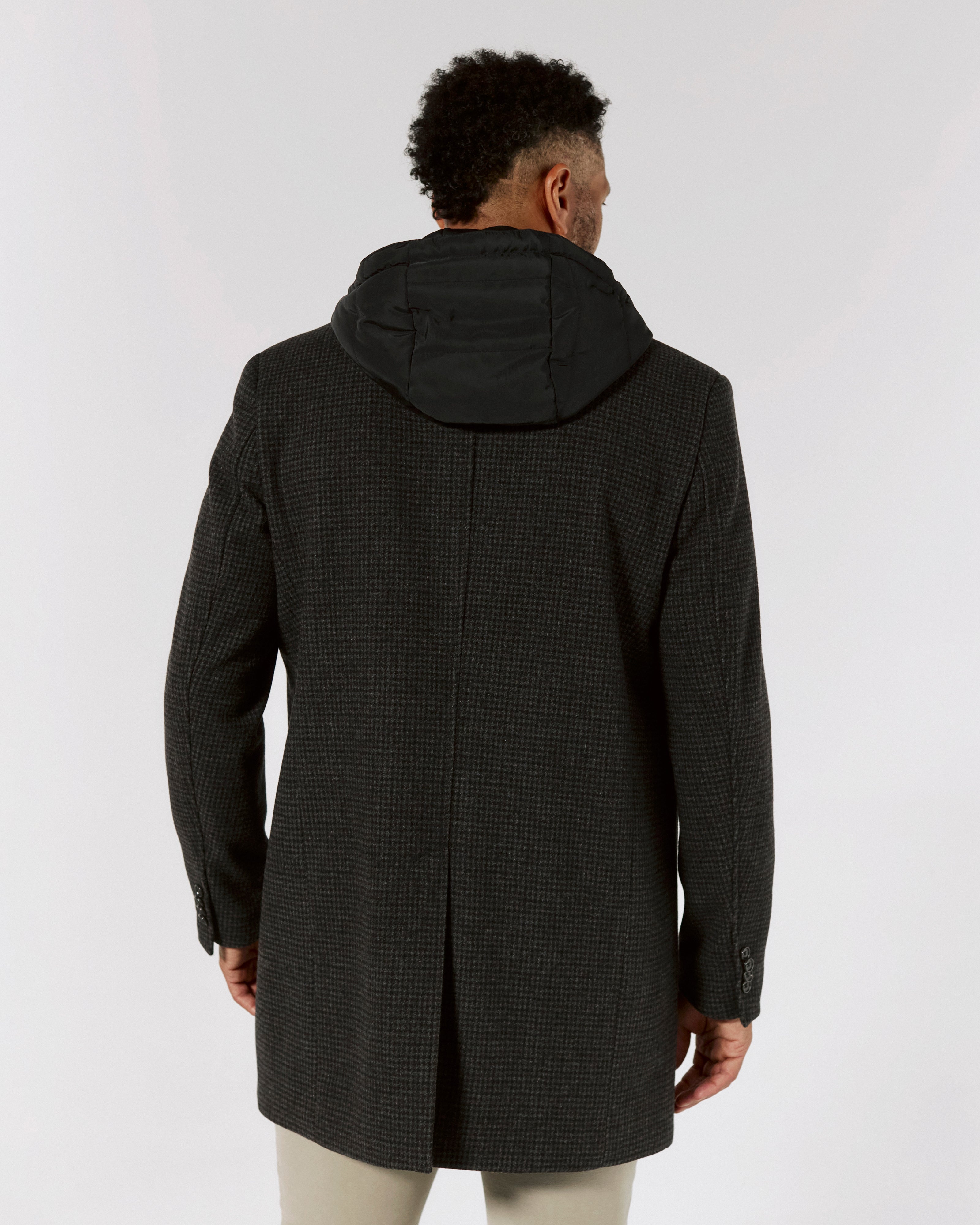 The Midtown Overcoat in Charcoal