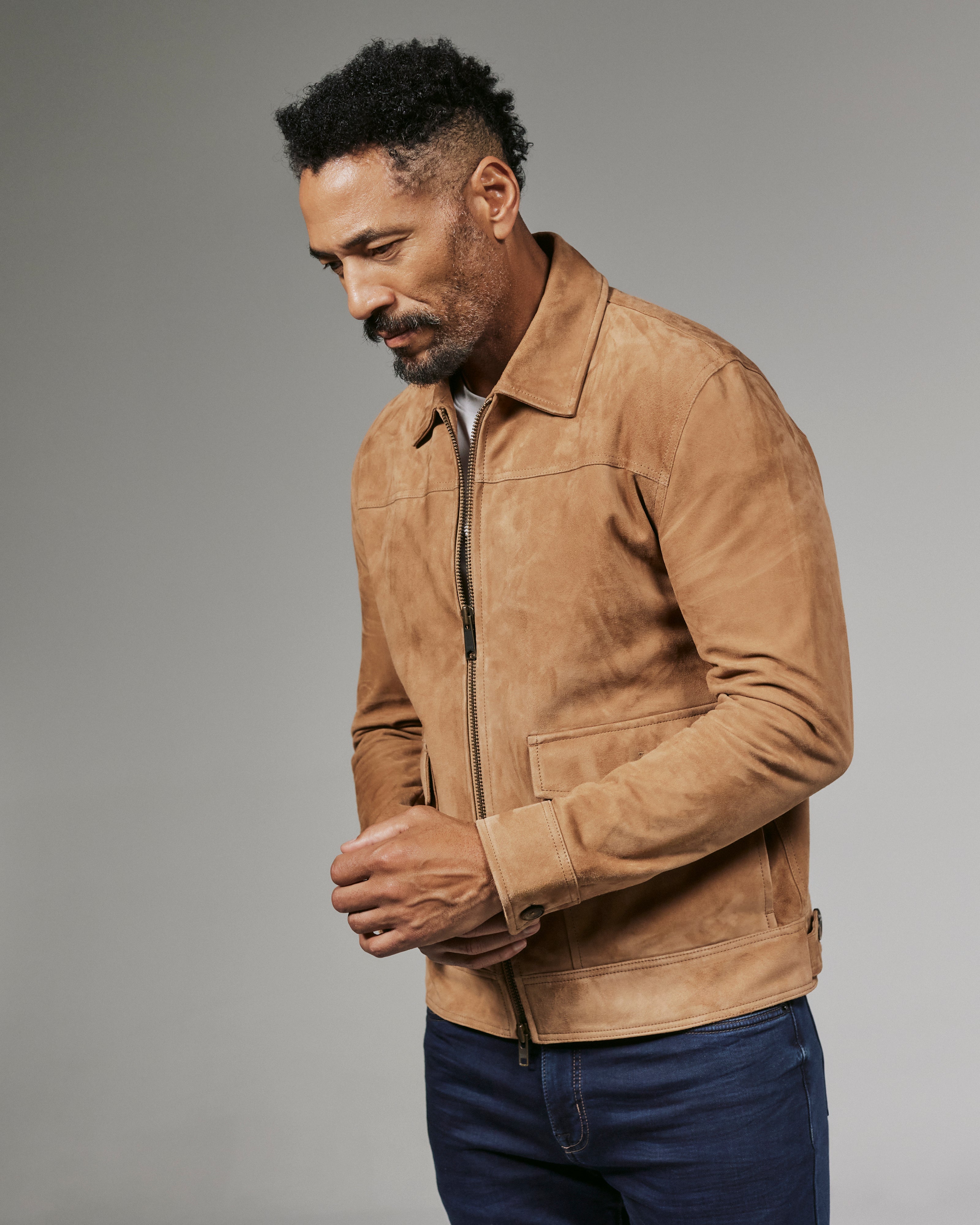 Sueded Flight Jacket