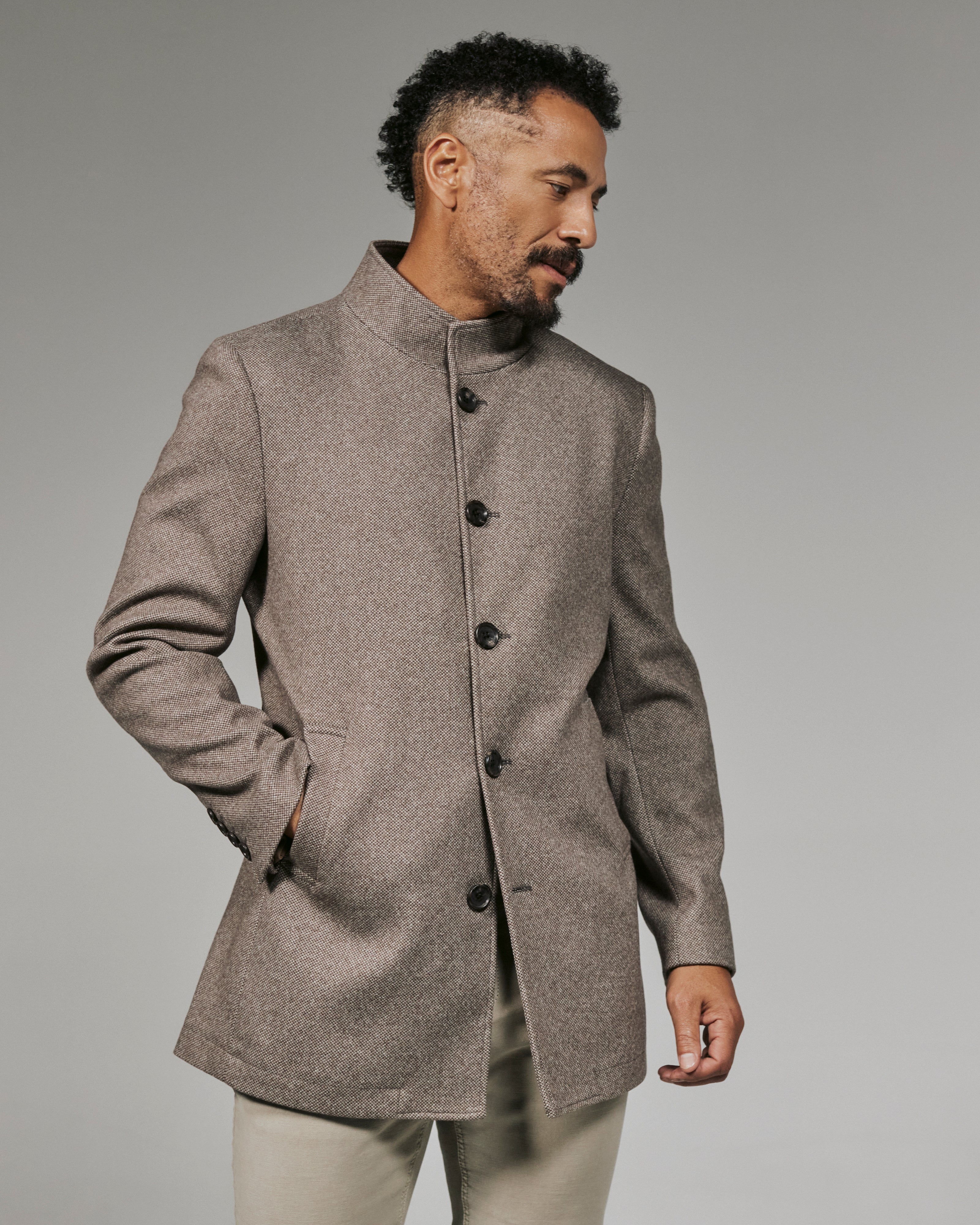 The Classic Overcoat, Antique Walnut