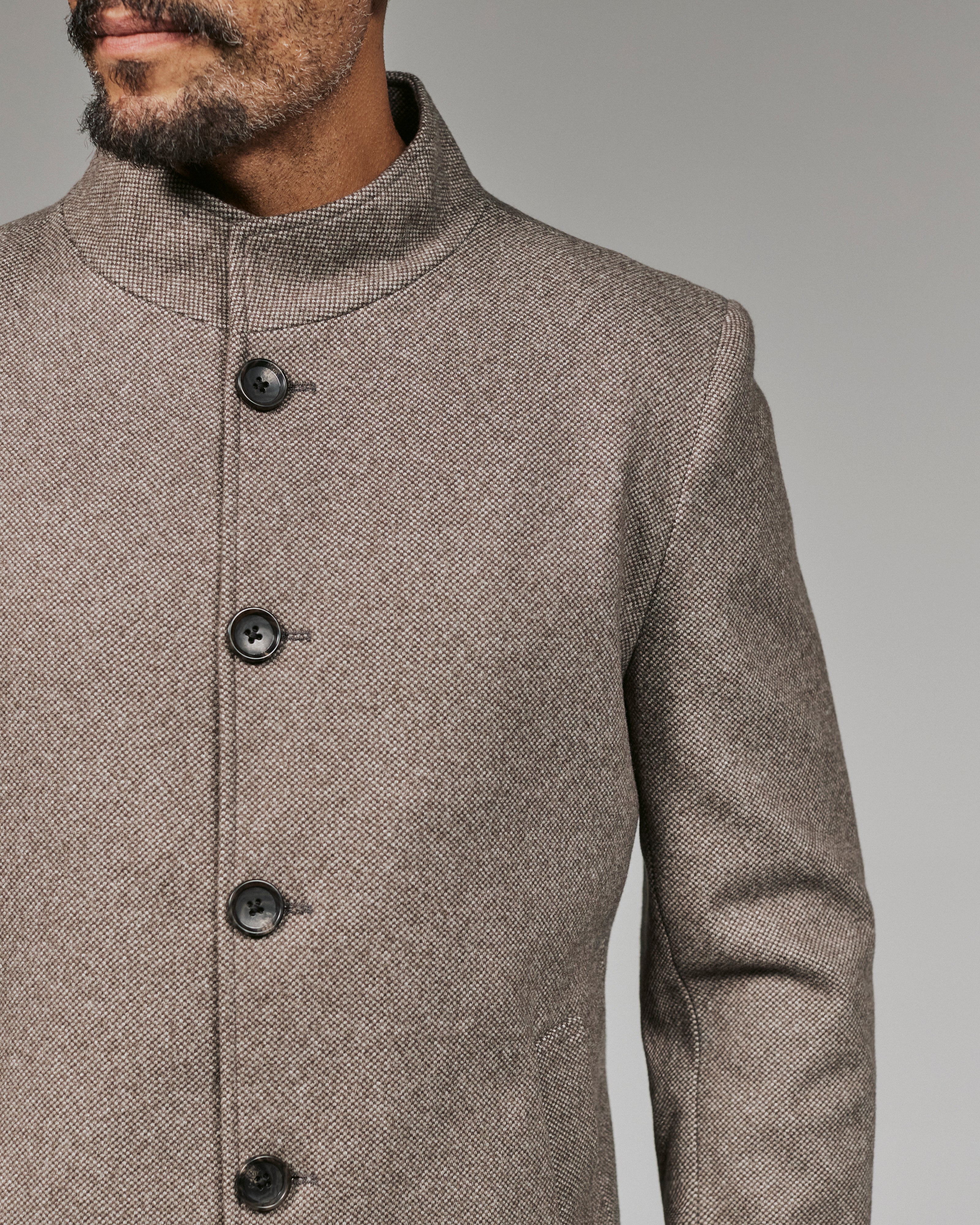 The Classic Overcoat in Antique Walnut