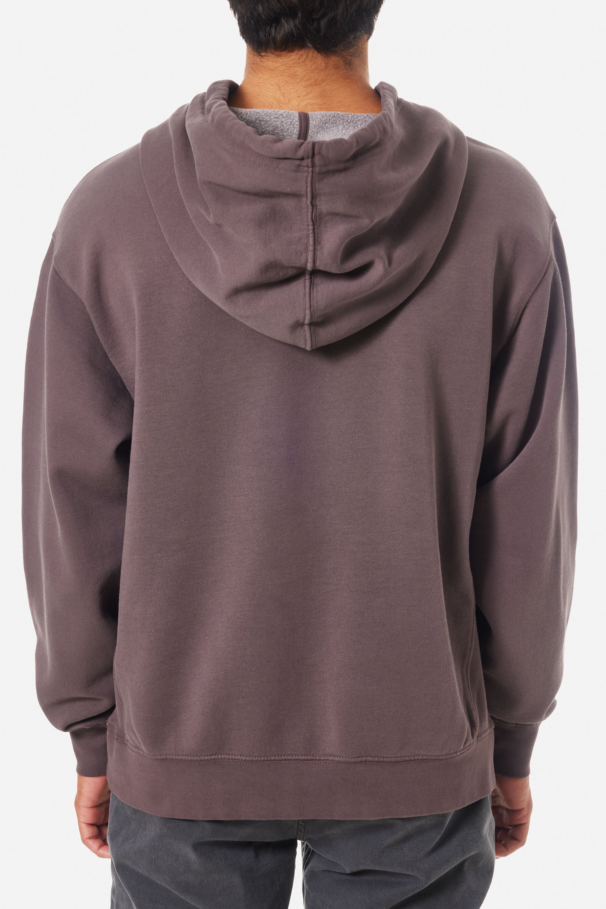 Embroidered Hoodie, Dark Auralite