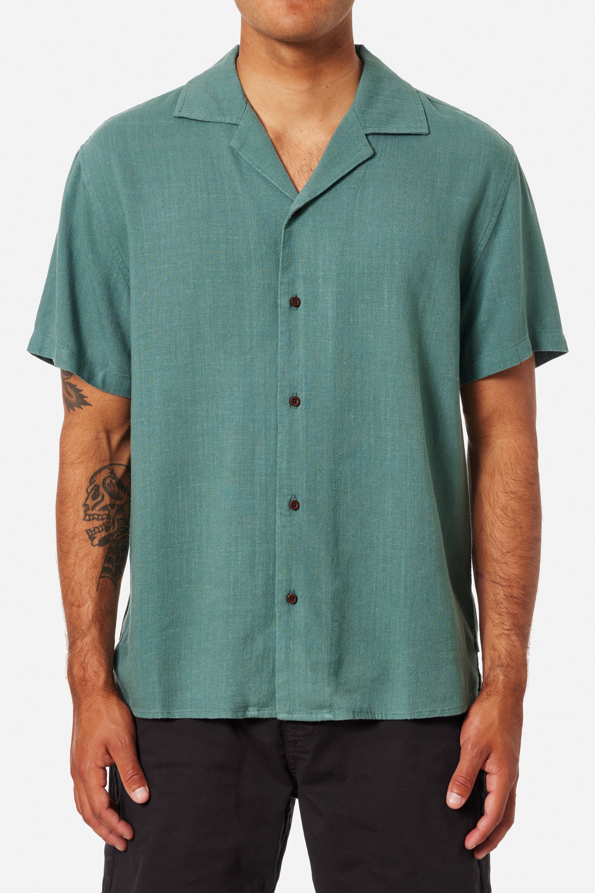 Teller Shirt Atlantic Green