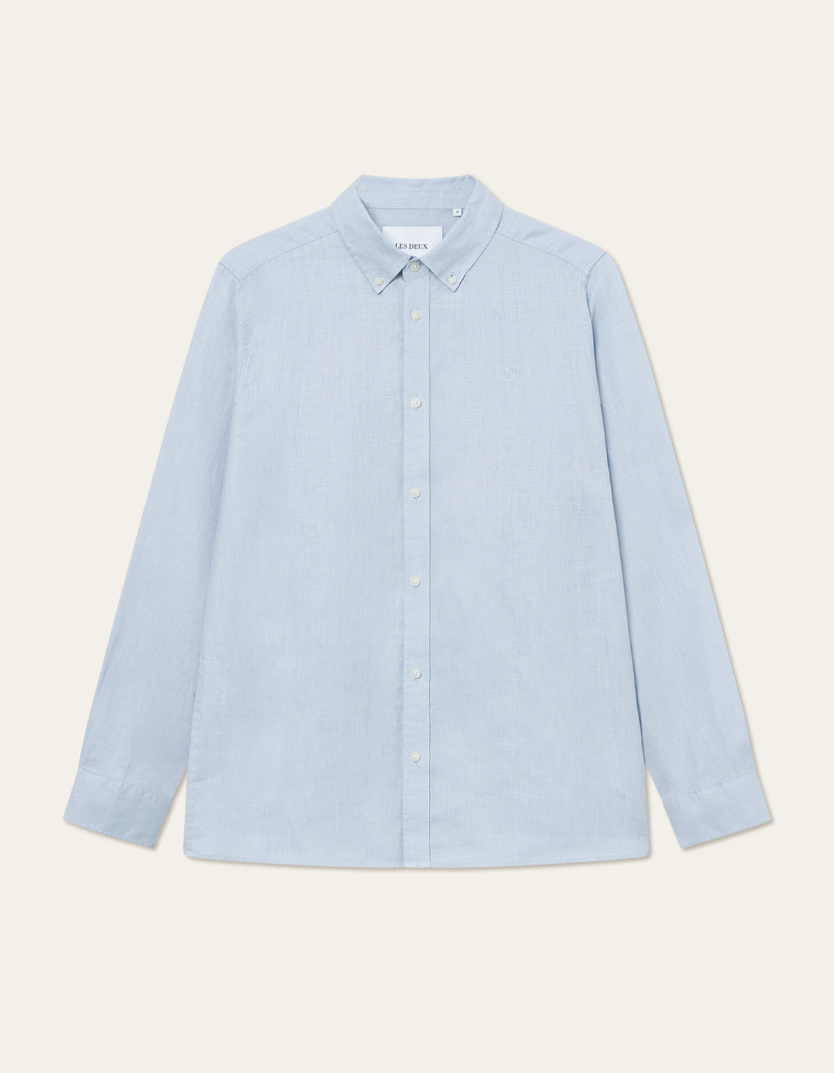 Kristian Linen Shirt Summer Sky