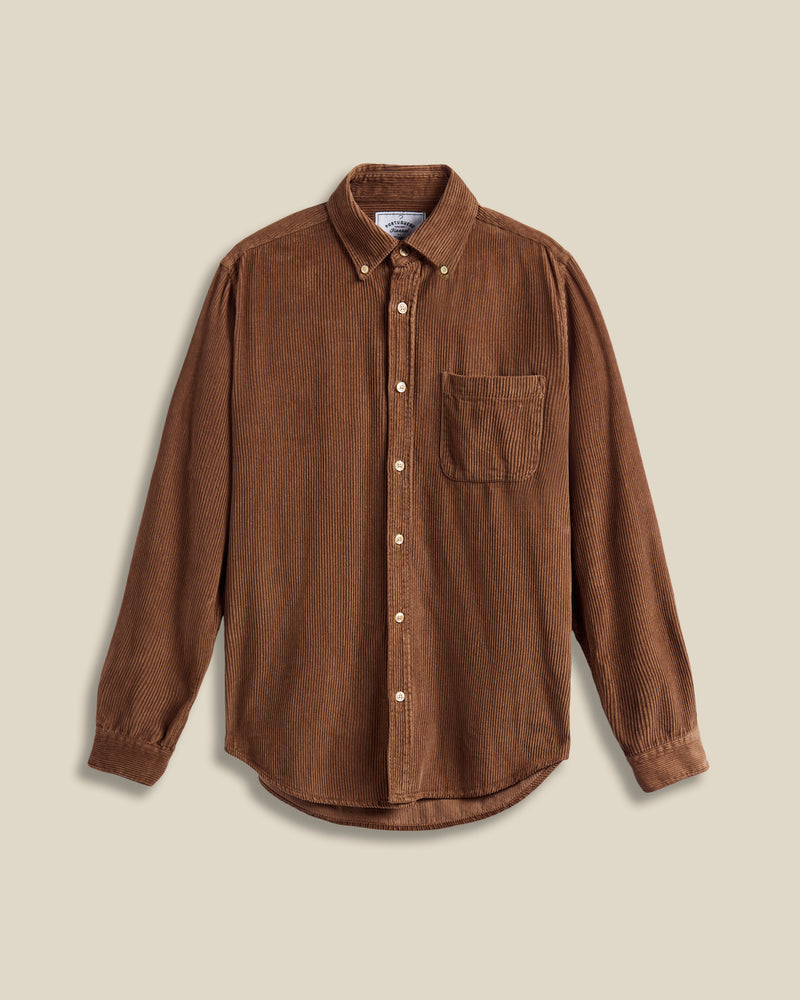 Lobo Corduroy Shirt Brown