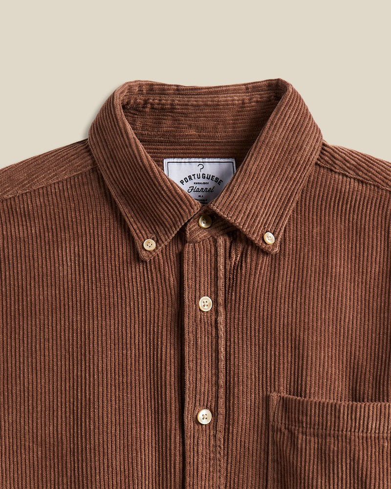 Lobo Corduroy Shirt Brown