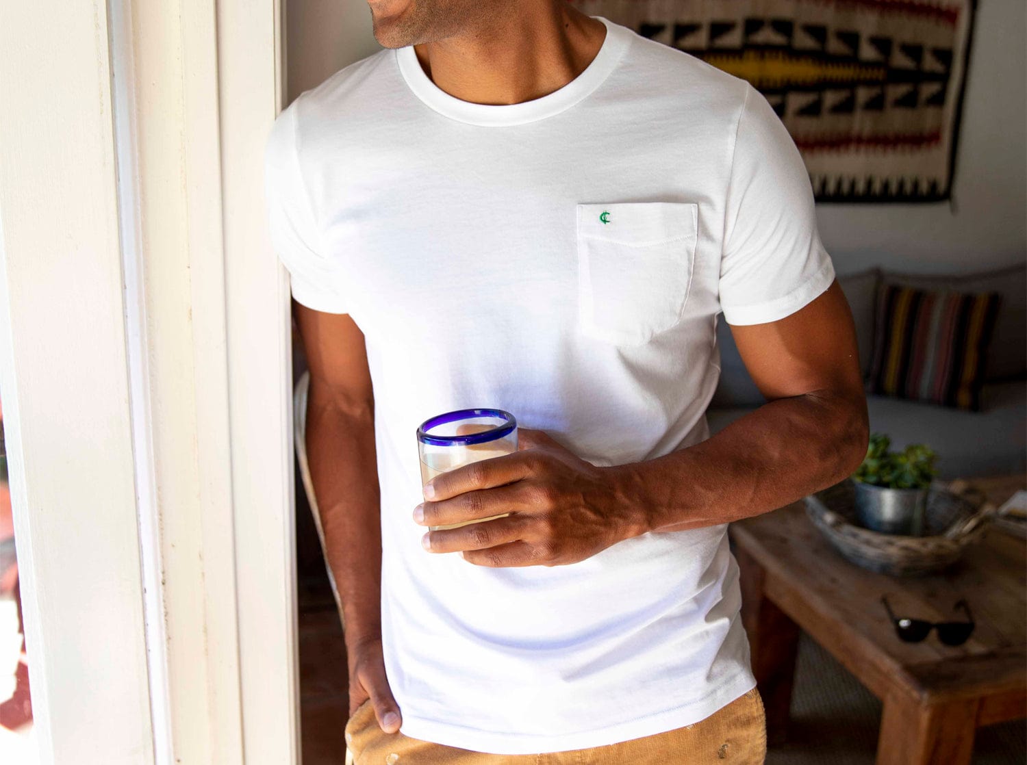 The Pima Tee White