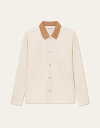 Layton Denim Overshirt 2.0 Ivory
