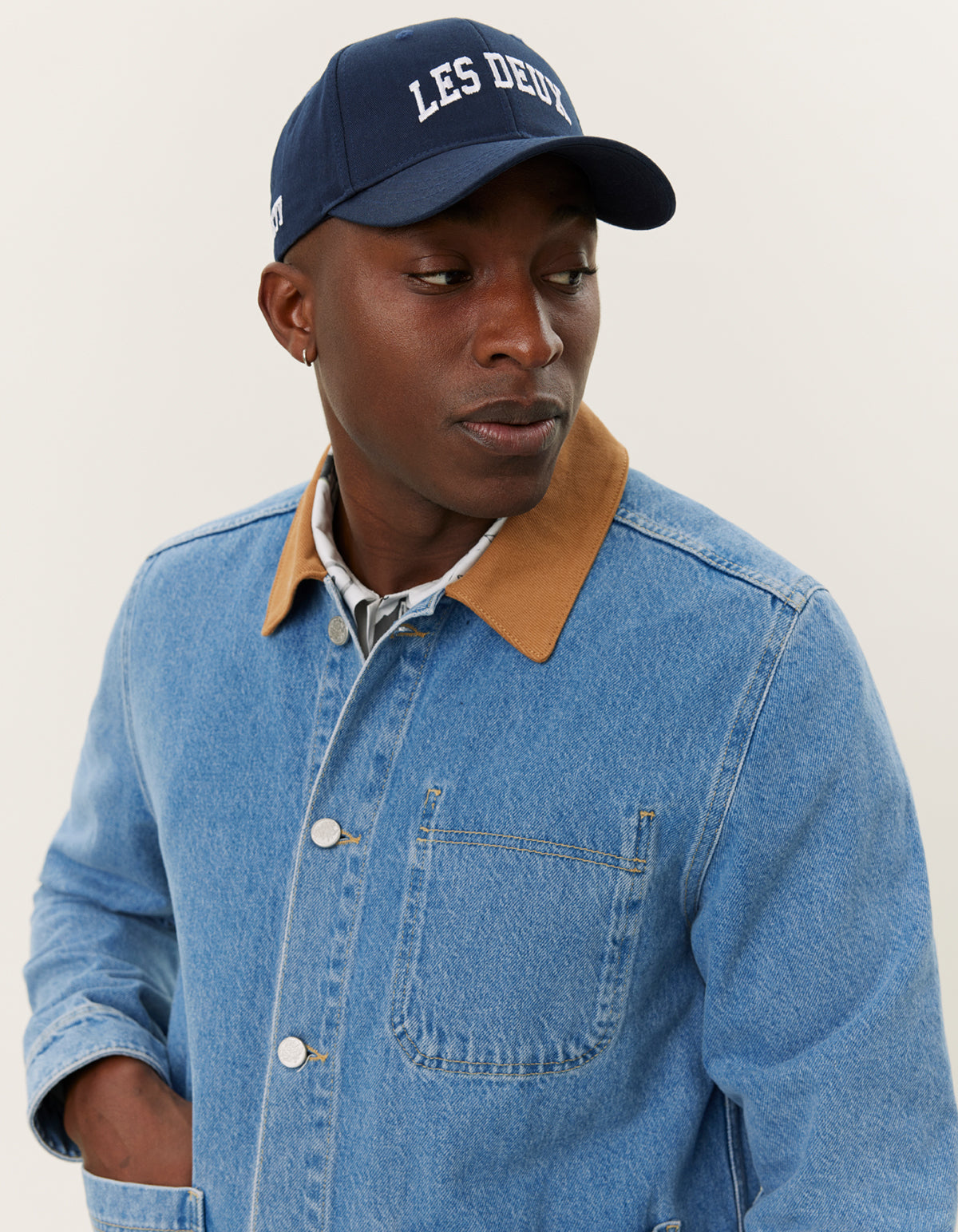 Layton Washed Denim Overshirt 2.0 Light Denim Blue