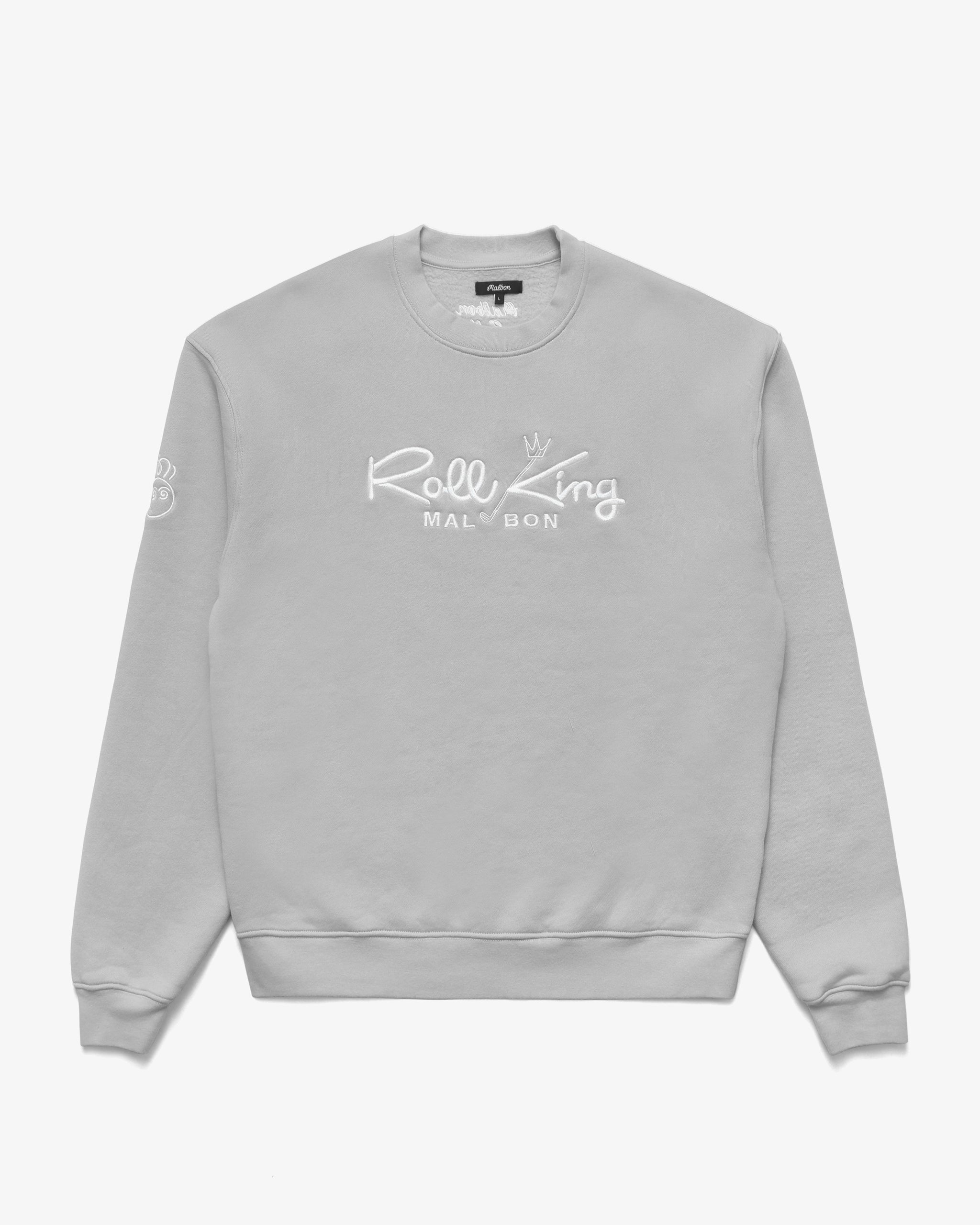 Roll King Crewneck in Steel