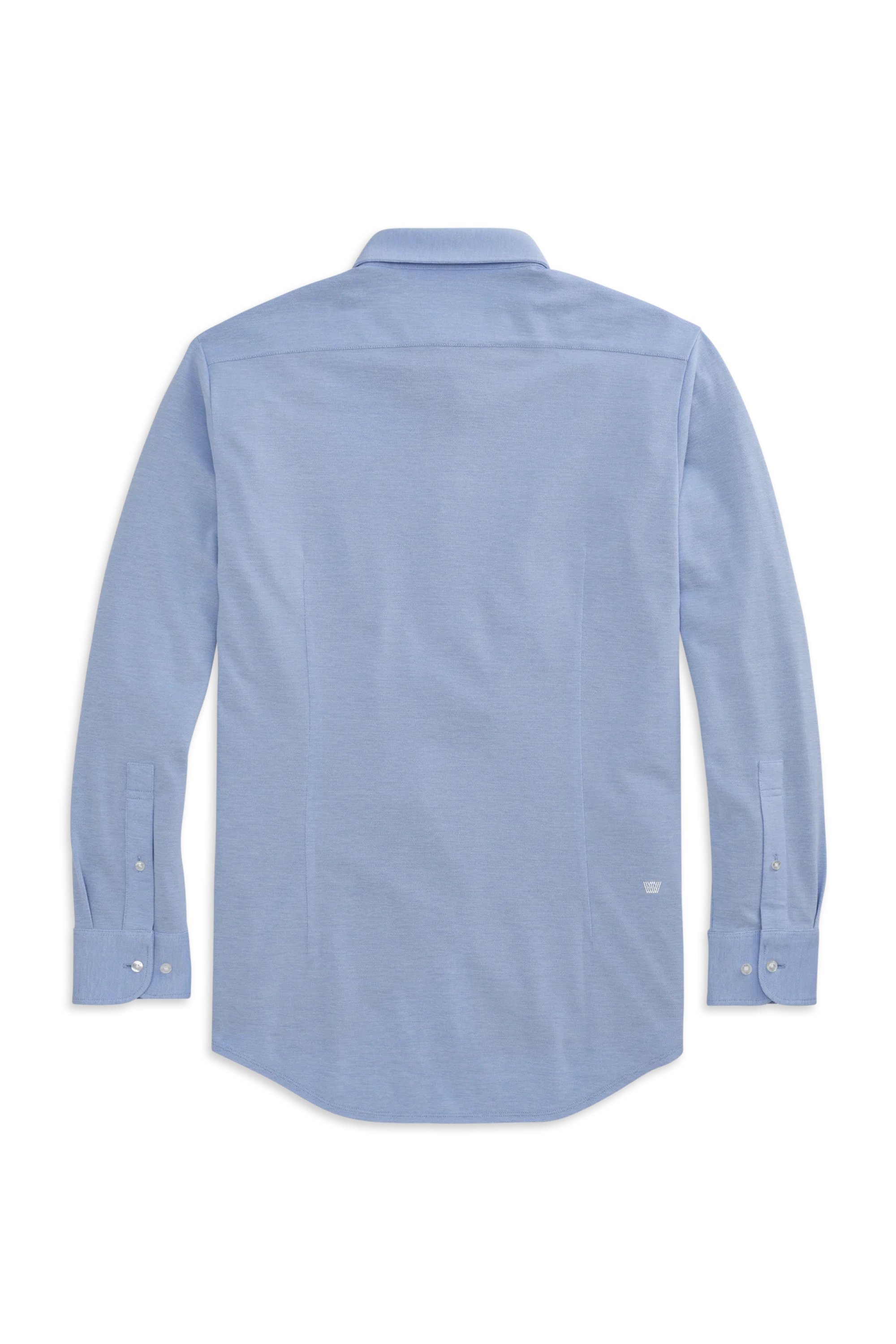 Silver Pique Shirt Chambray