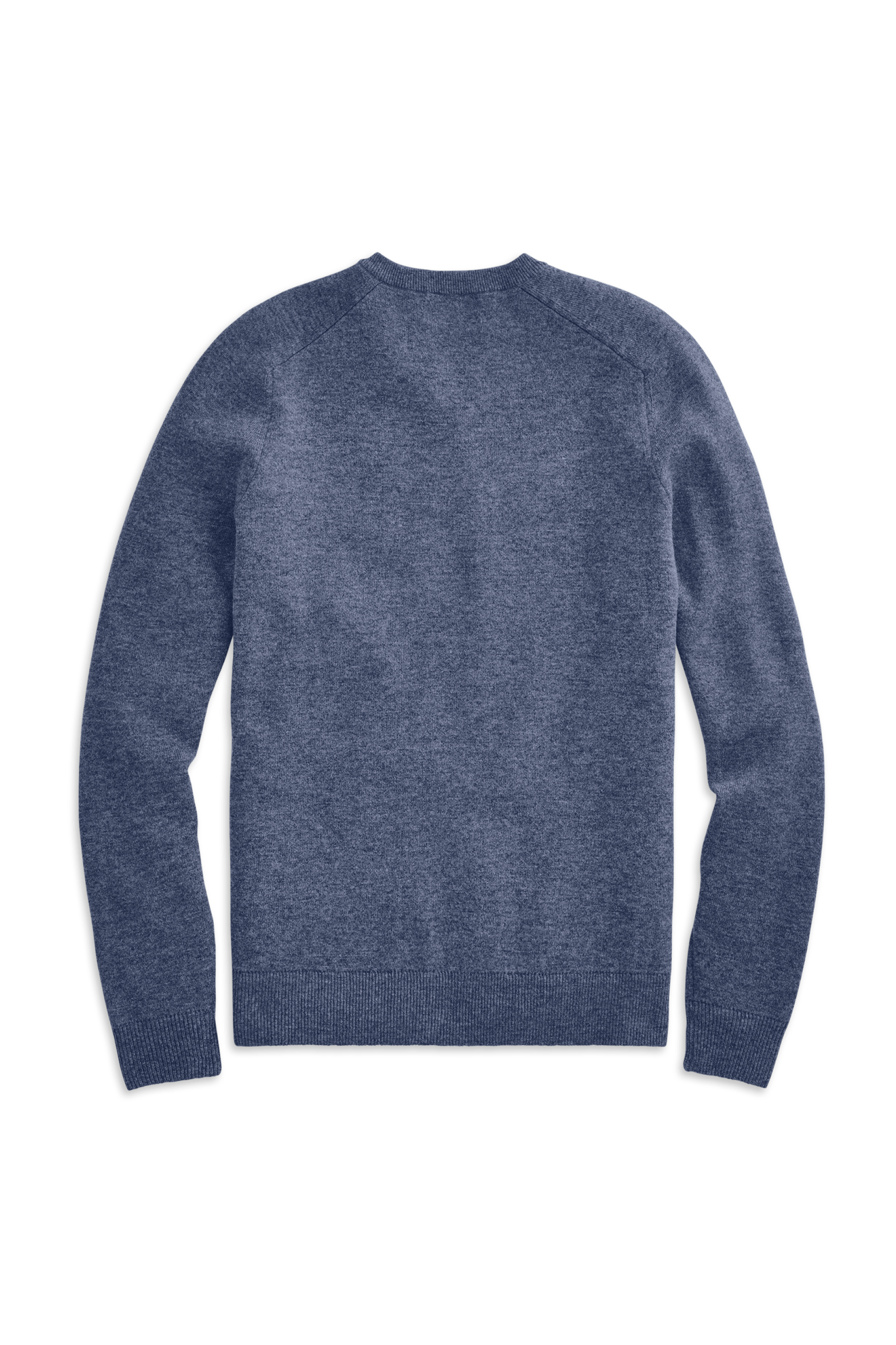 Tech Cashmere Sweater in True Navy Heather