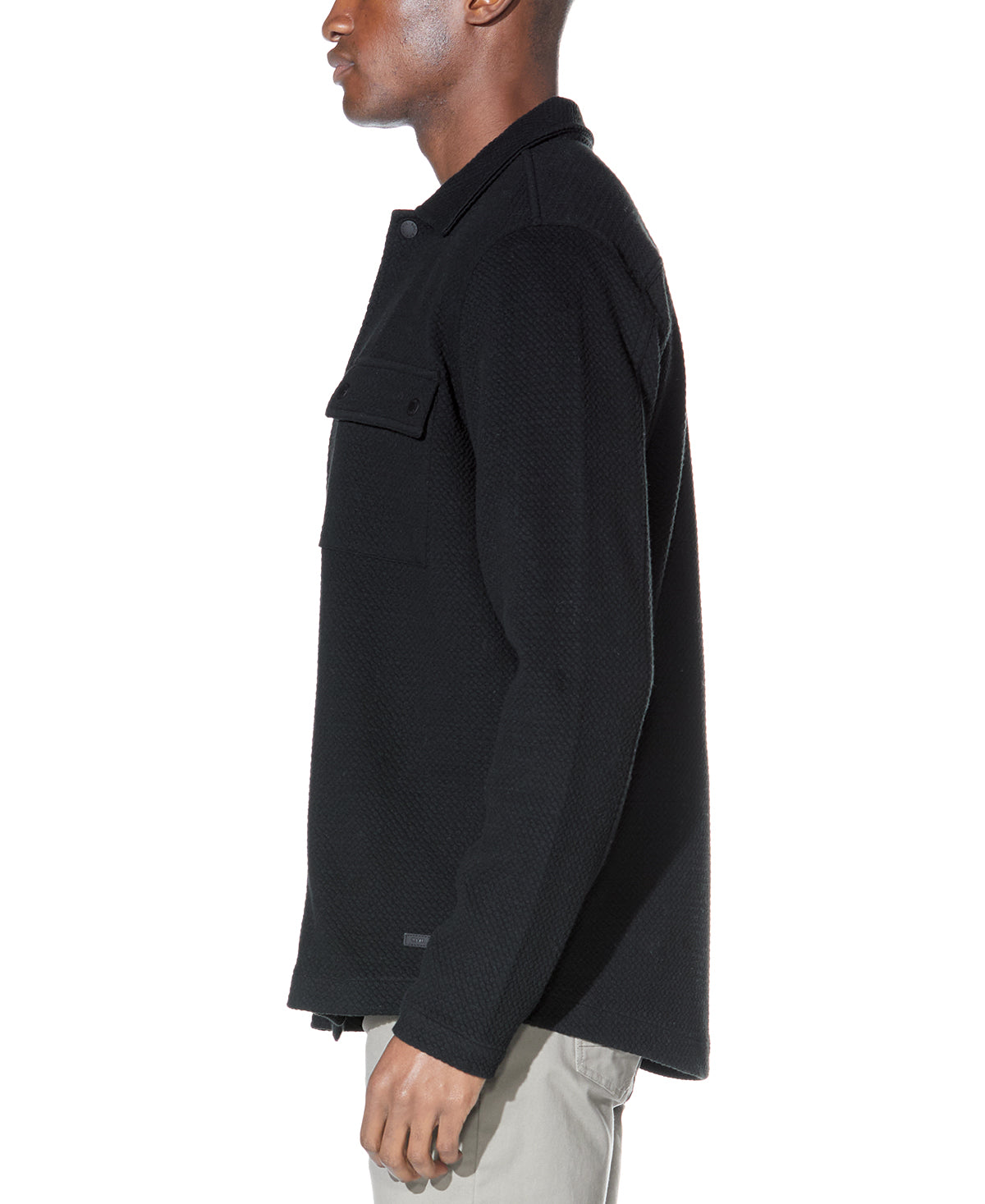 Bennett Shirt Jacket in Black