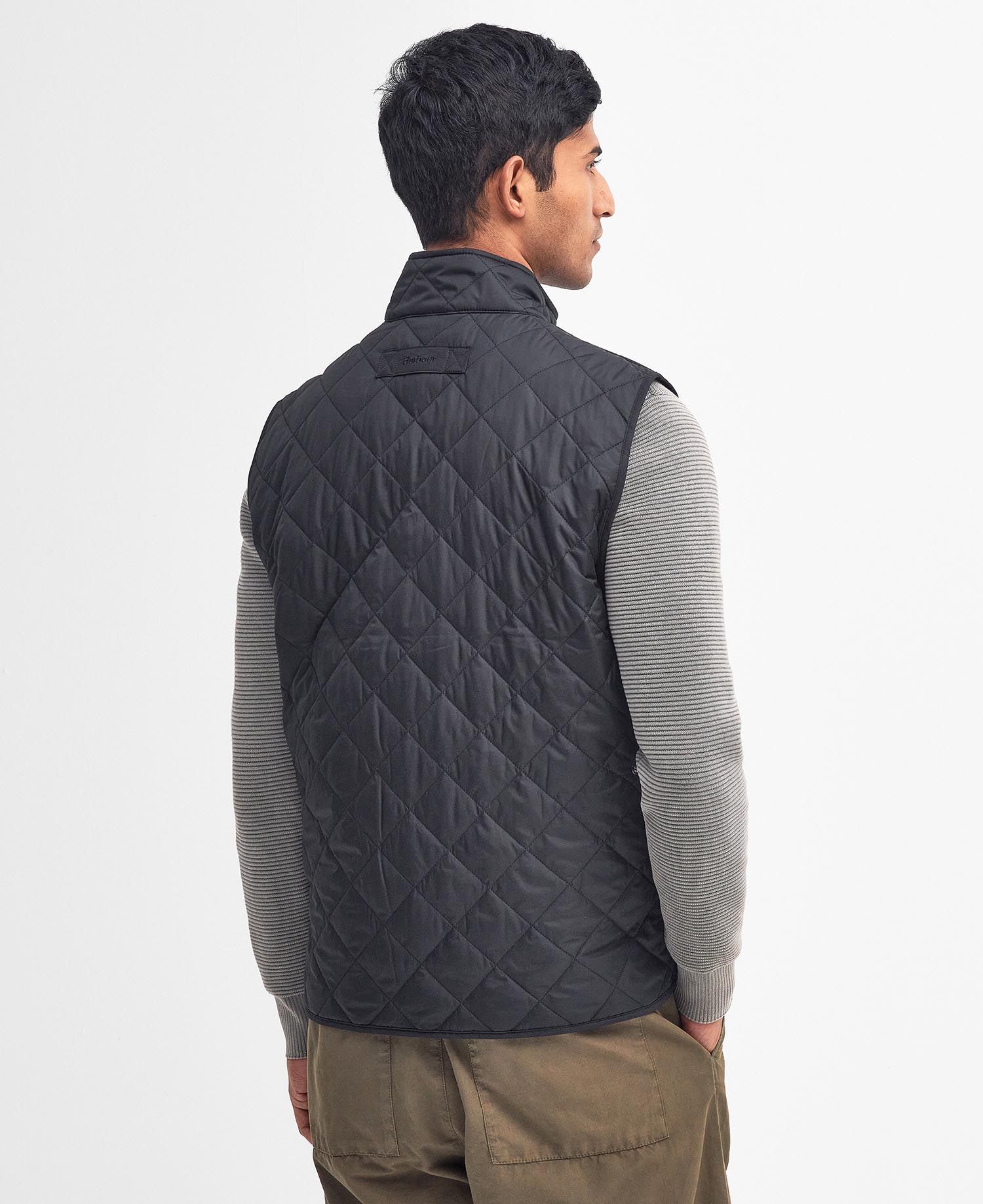 Lowerdale Quilted Gilet in Navy