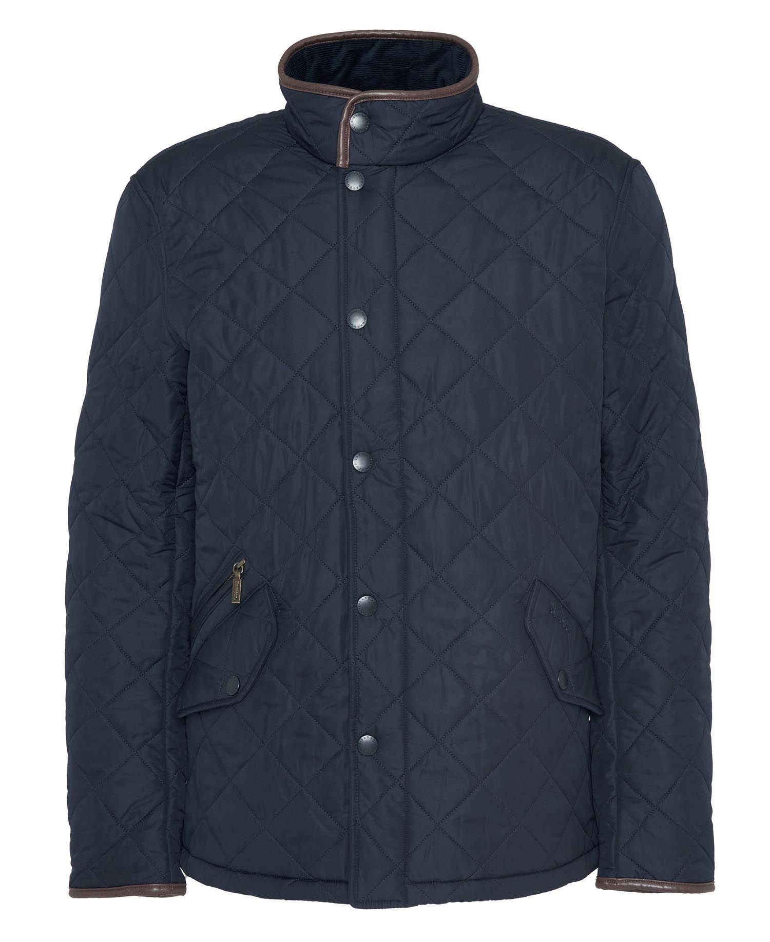 Powell Quilted Jacket in Navy