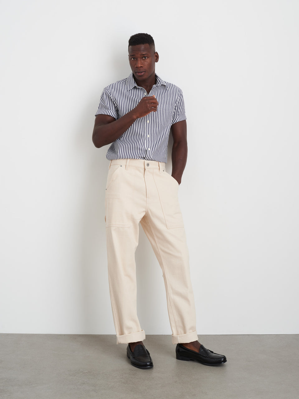 Painter Pant in Recycled Denim