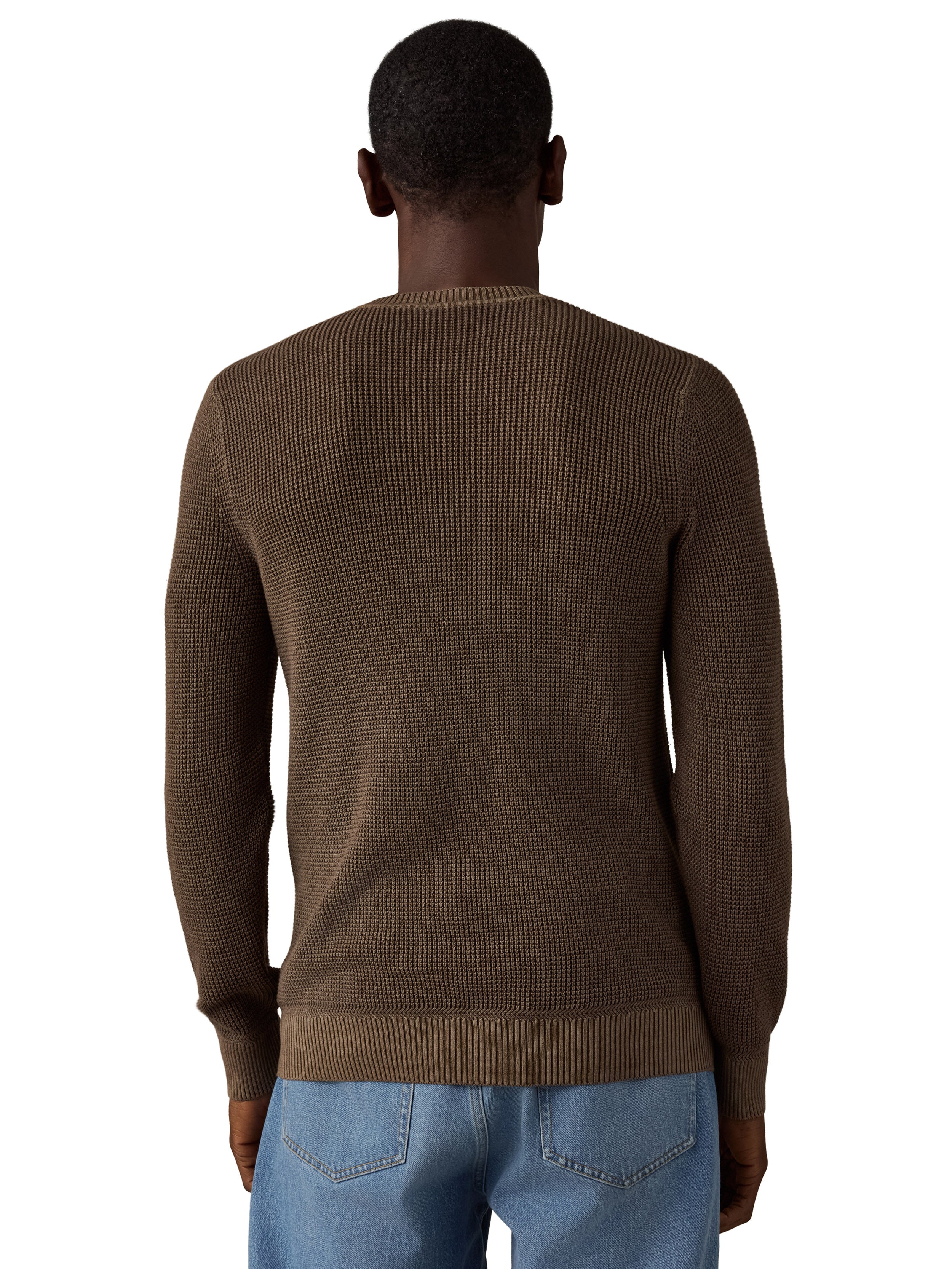 Sunwashed Crewneck Sweater Timber