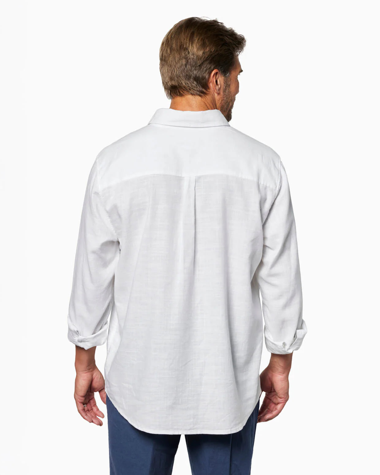 Breezeway Long Sleeve Shirt Washed White