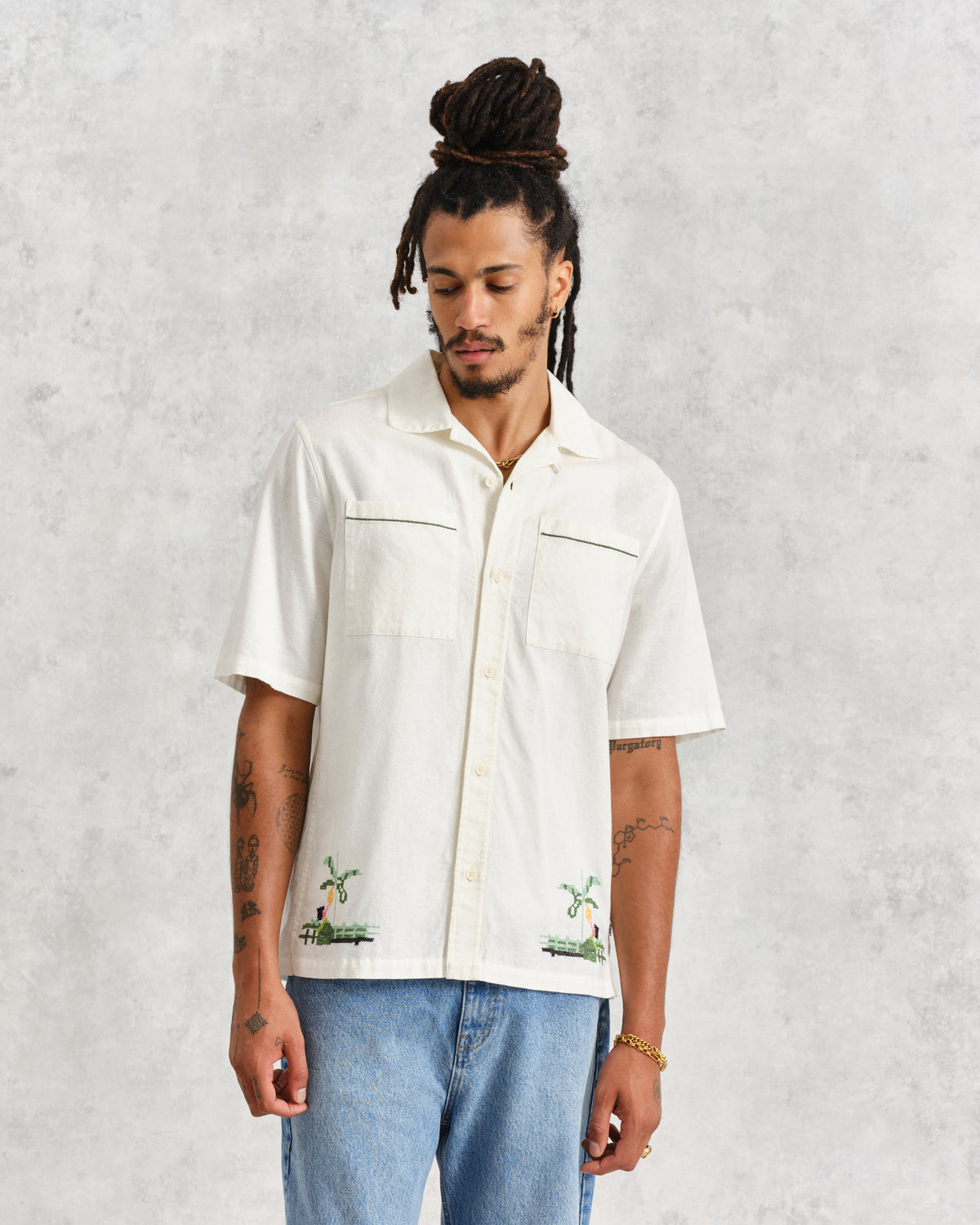 Newton Embroidered Shirt