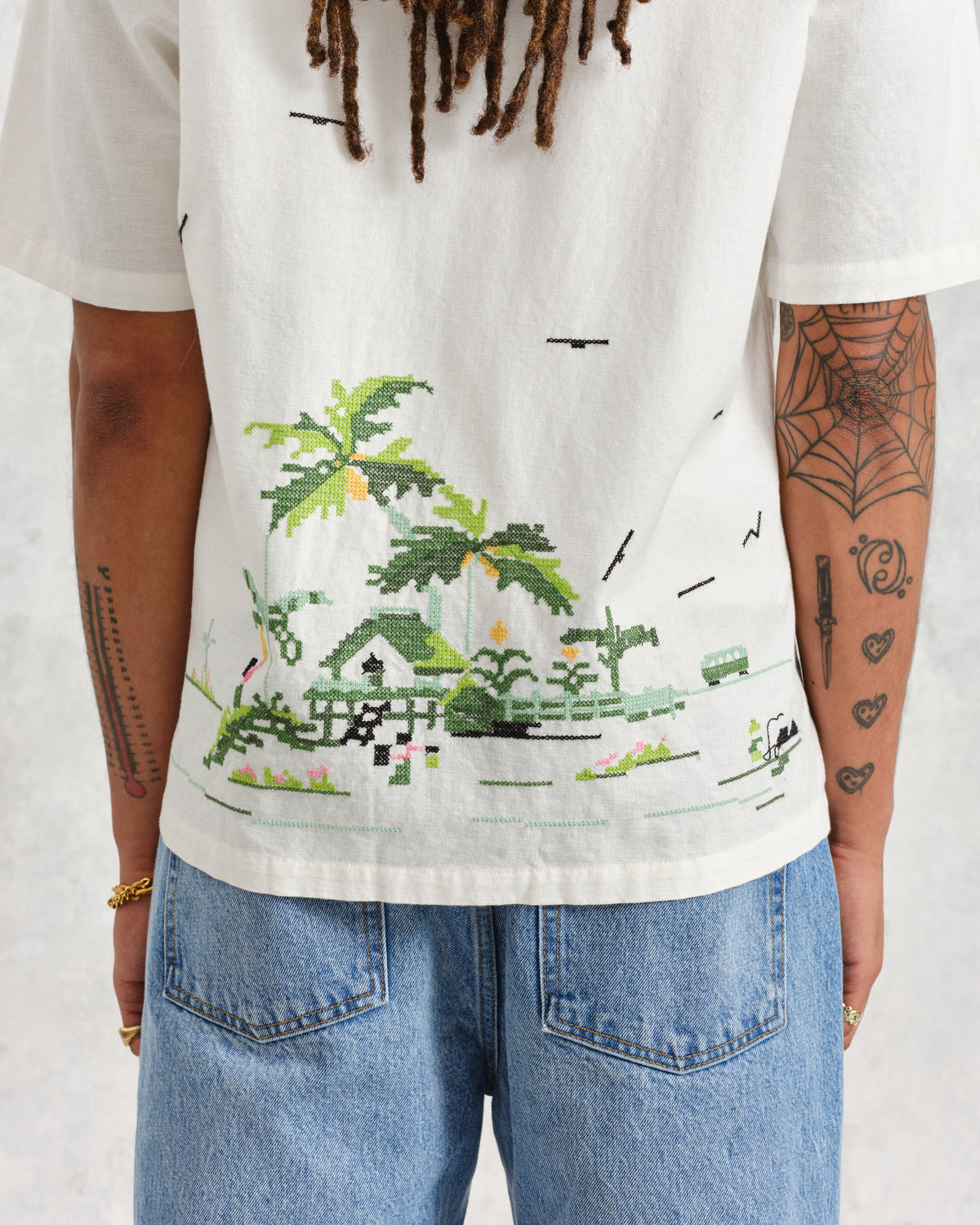 Newton Embroidered Shirt