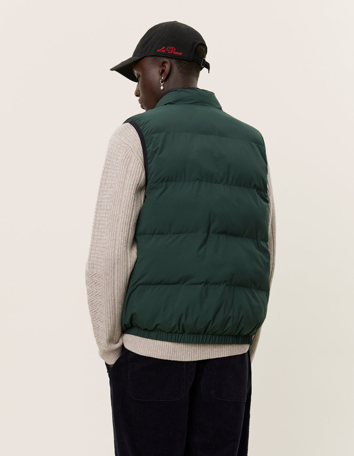 Newport Padded Vest Pine Green