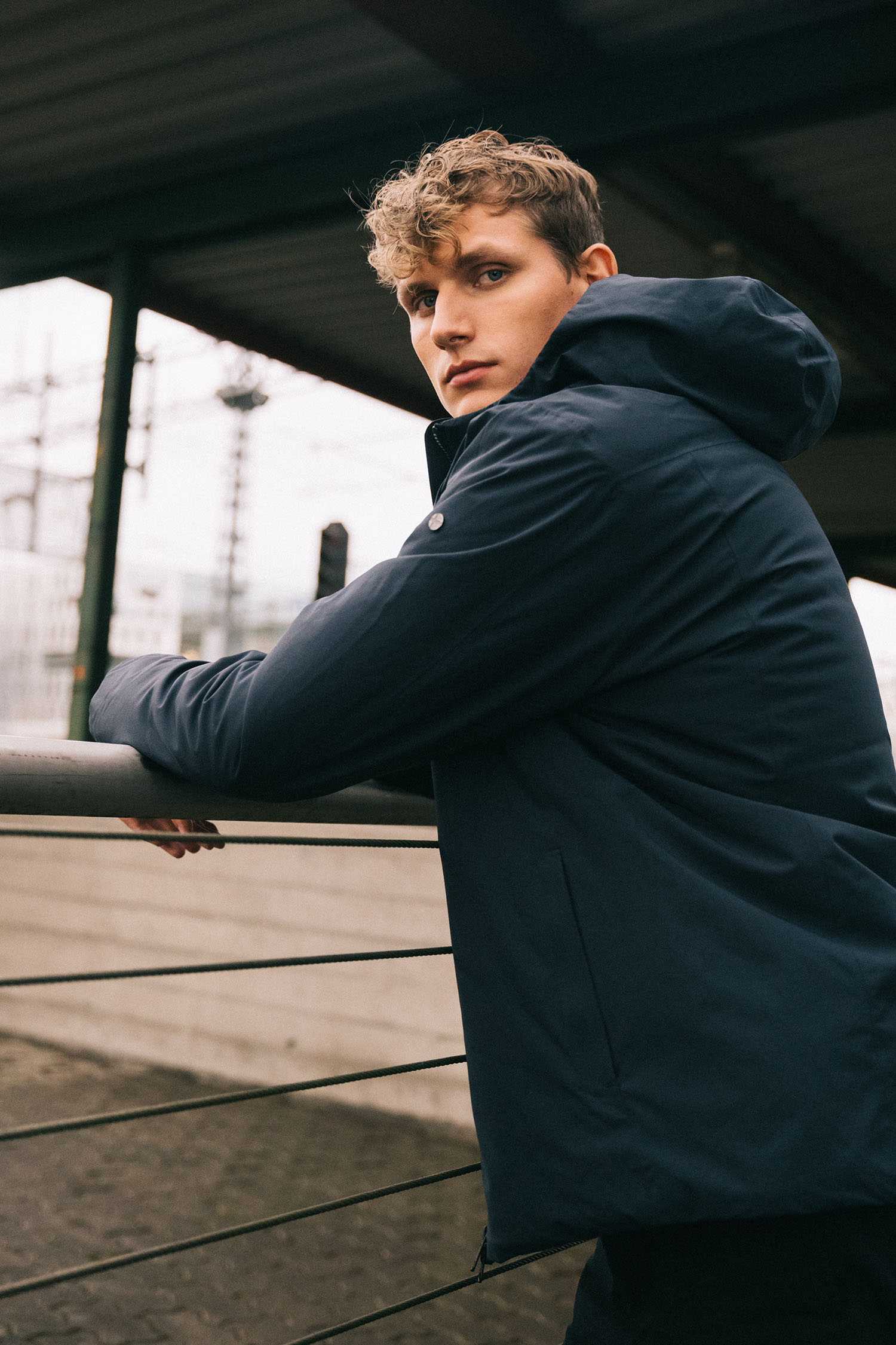 Nimbus Thinsulate Hooded Jacket in Midnight Blue