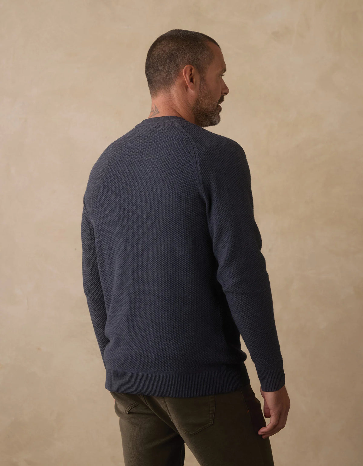 Coolmax Textured Crewneck Sweater Waterloo