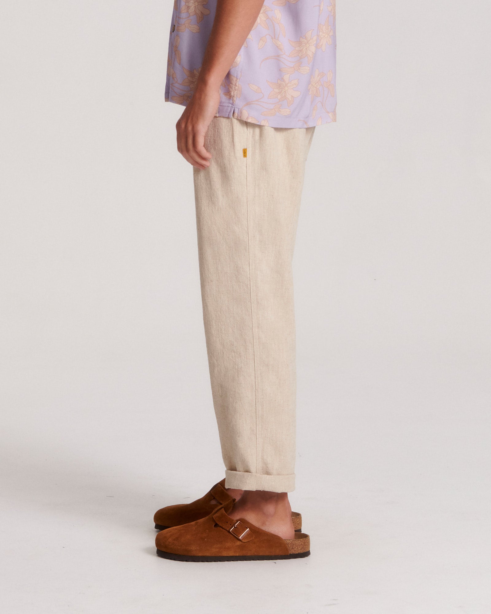 Cruiser Linen Pant Ecru