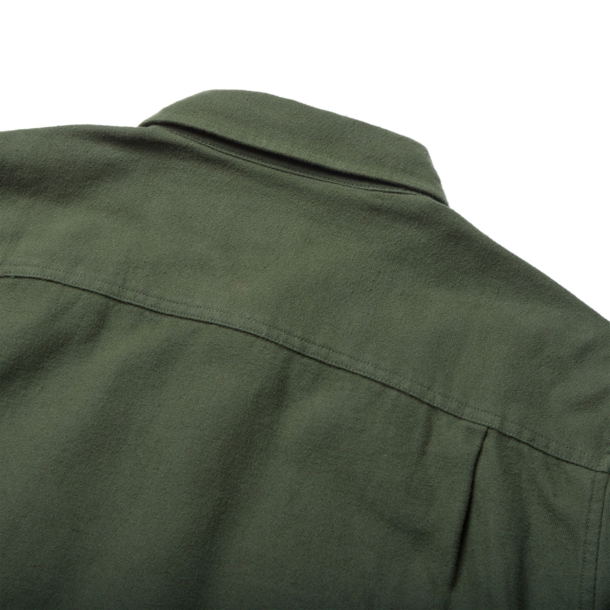 Calico Flannel Solid, Dark Moss