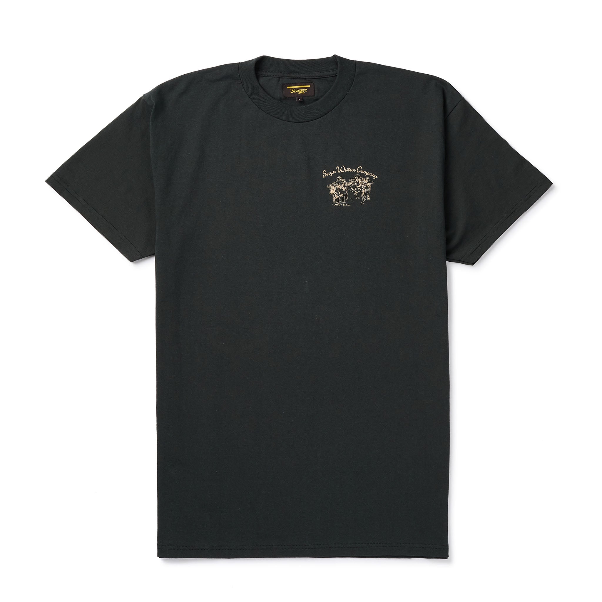 Los Rios Tee, Vintage Black