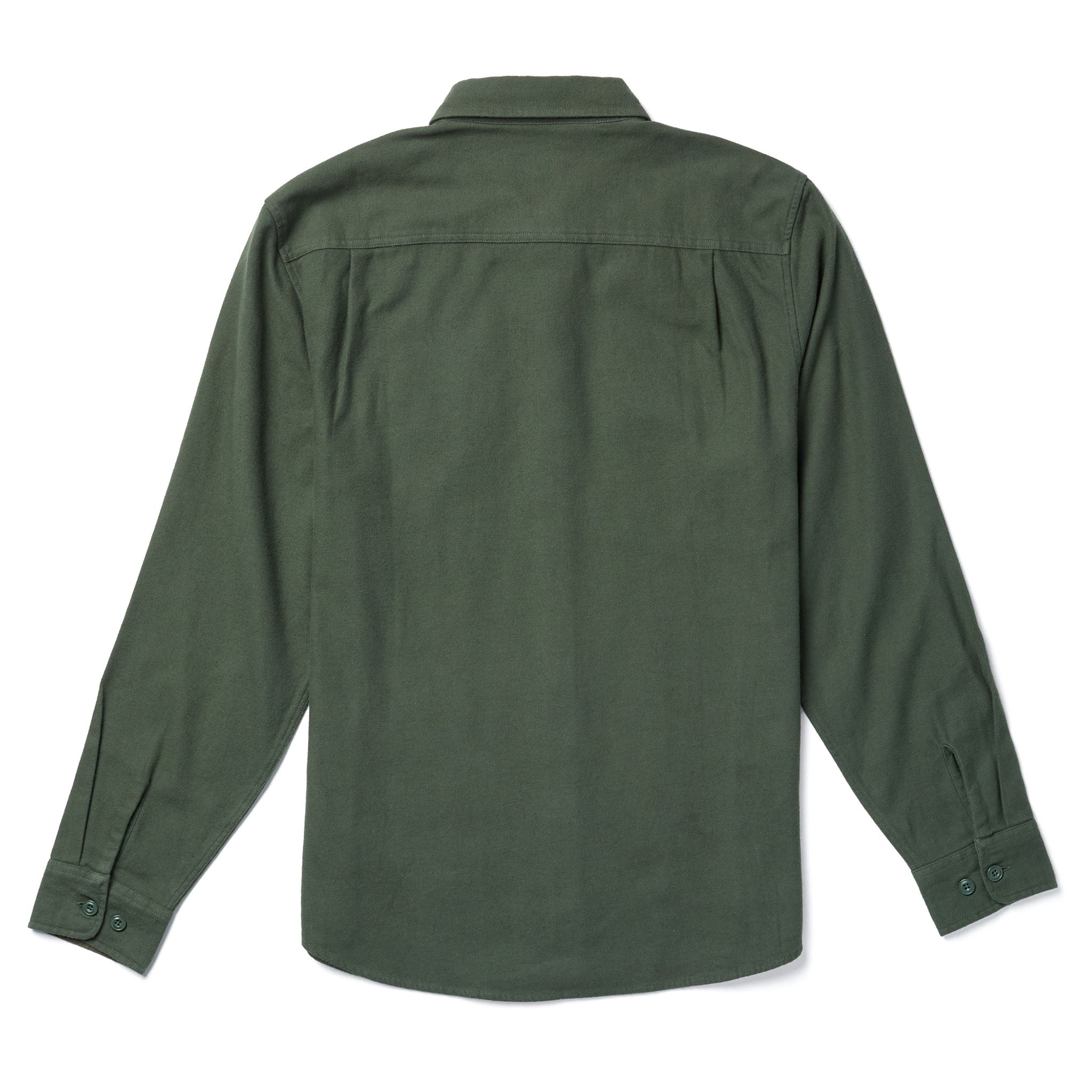 Calico Flannel Solid, Dark Moss