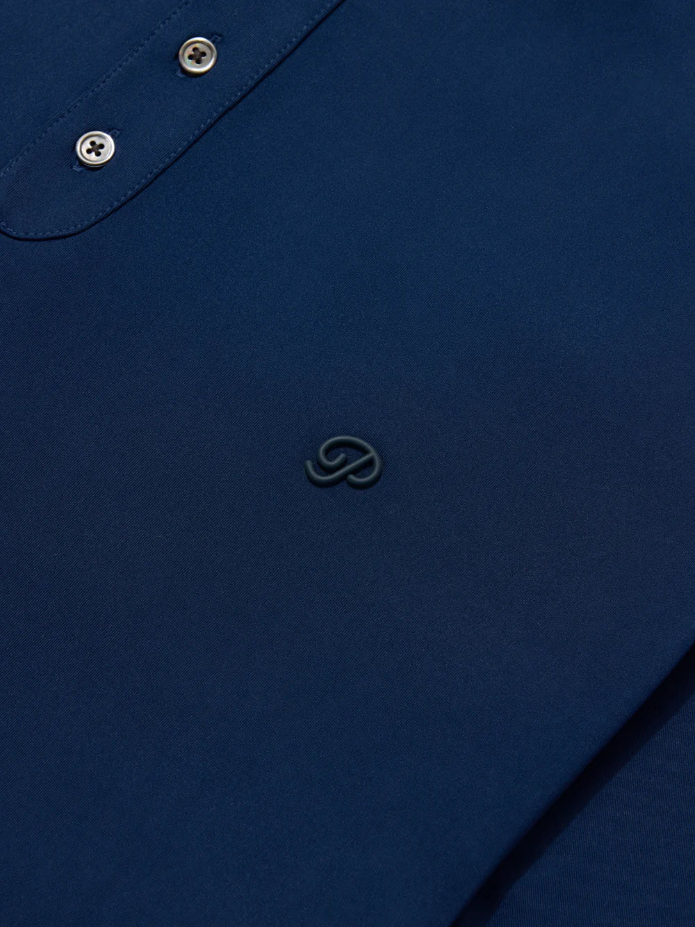 Public Athlete Solid Polo Navy