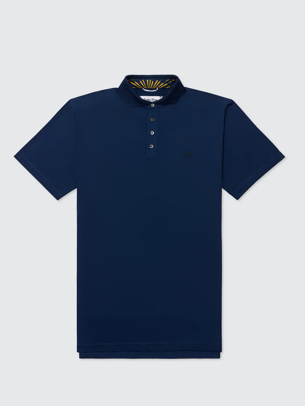 Public Athlete Solid Polo Navy