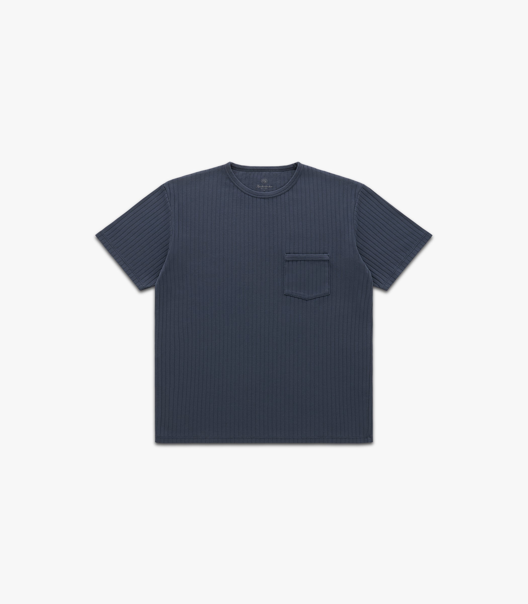 argue RANDOM RIB KNIT T-SHIRTS/navy ② ファッション 